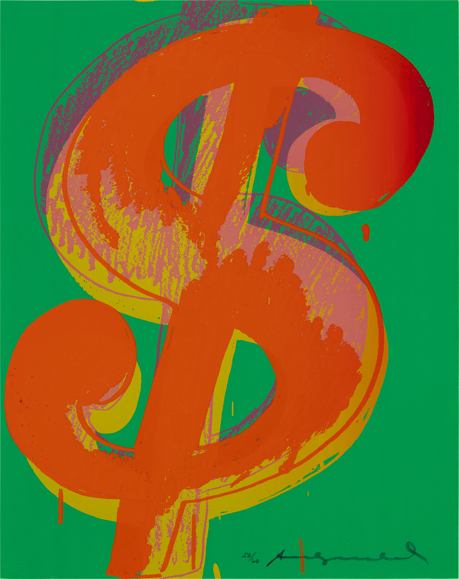 Andy Warhol — $ (1) (f. & S. 279)