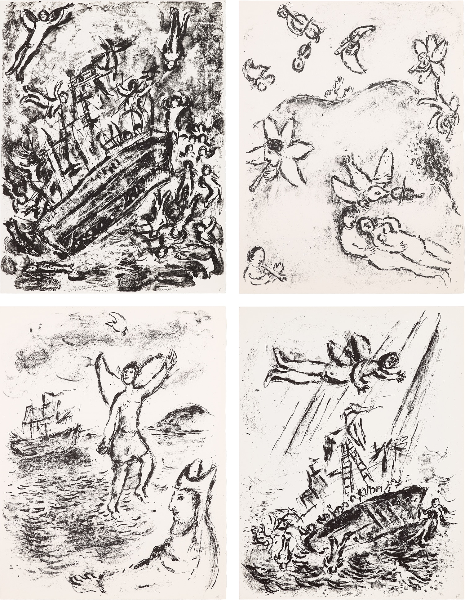 Marc Chagall — The Tempest (M. 846-895, C. bks 97)