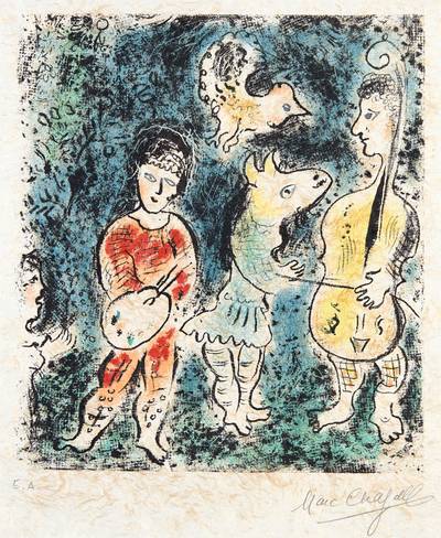Les Artistes (The Artists) (M. 908)