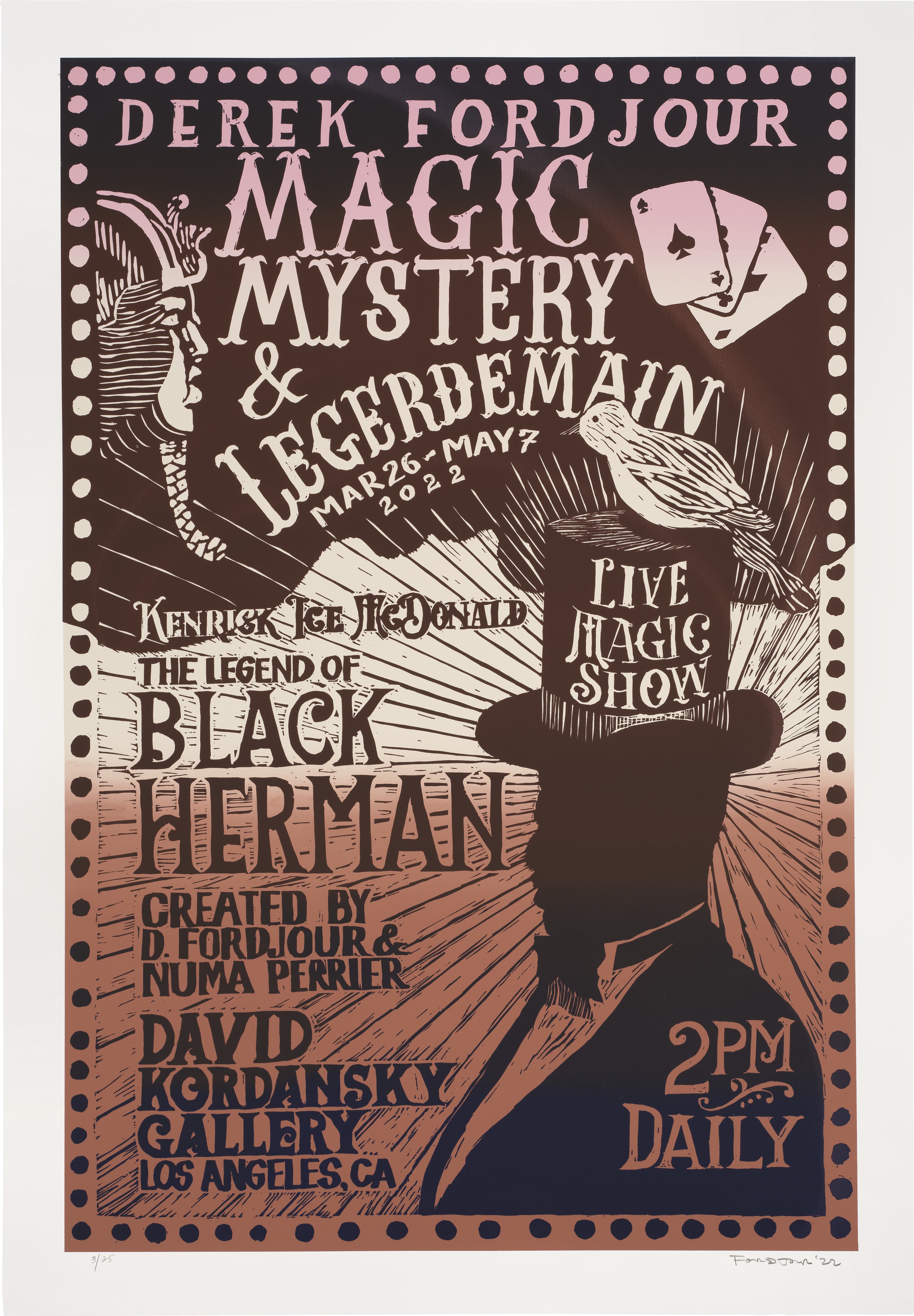 Derek Fordjour — Magic, Mystery & Legerdemain