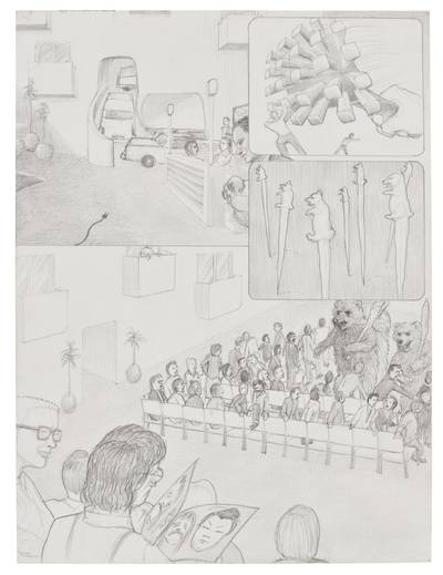 Dream Drawing (I was dawdling)