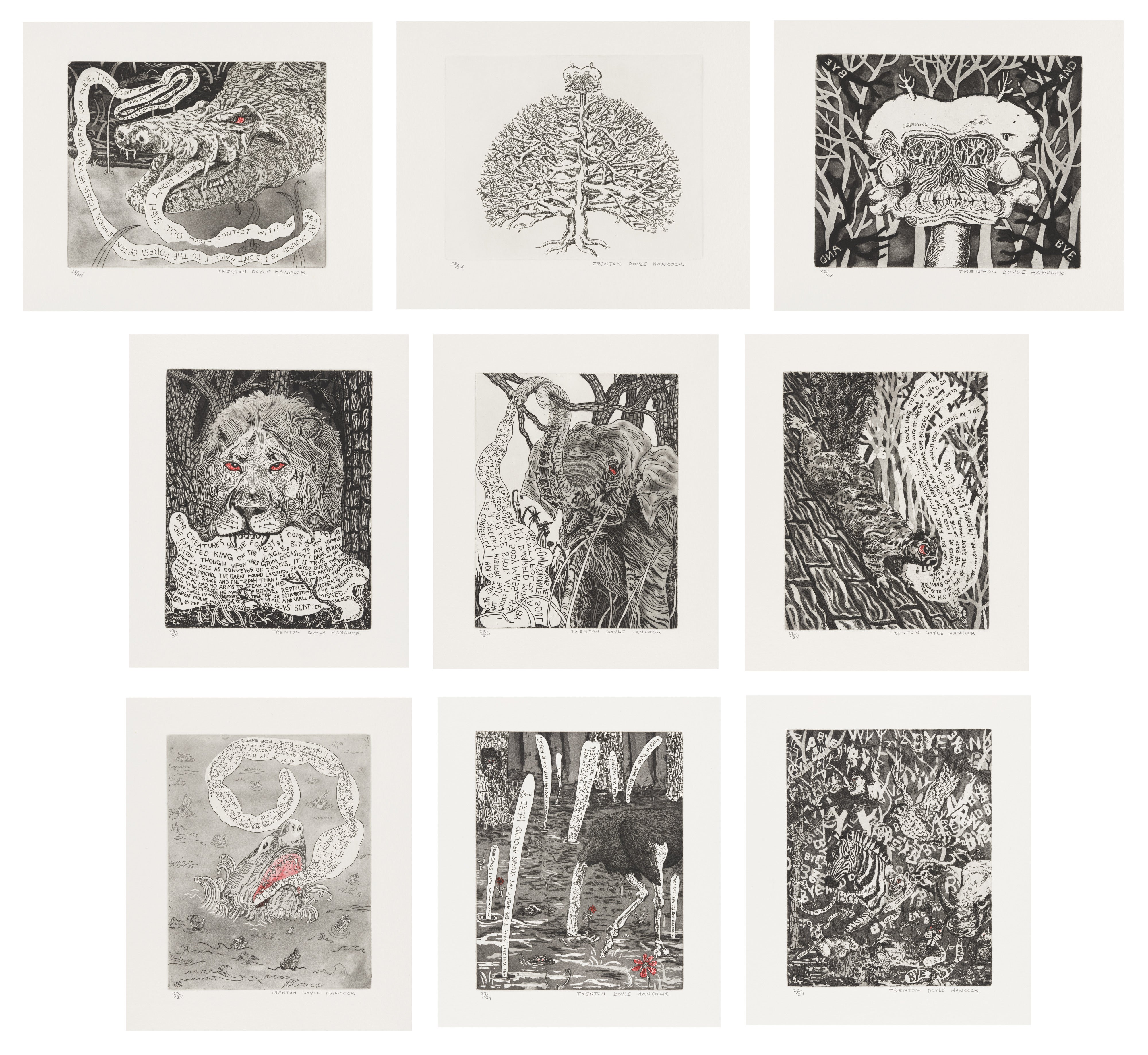 Bye and Bye (Nine Sad Etchings)