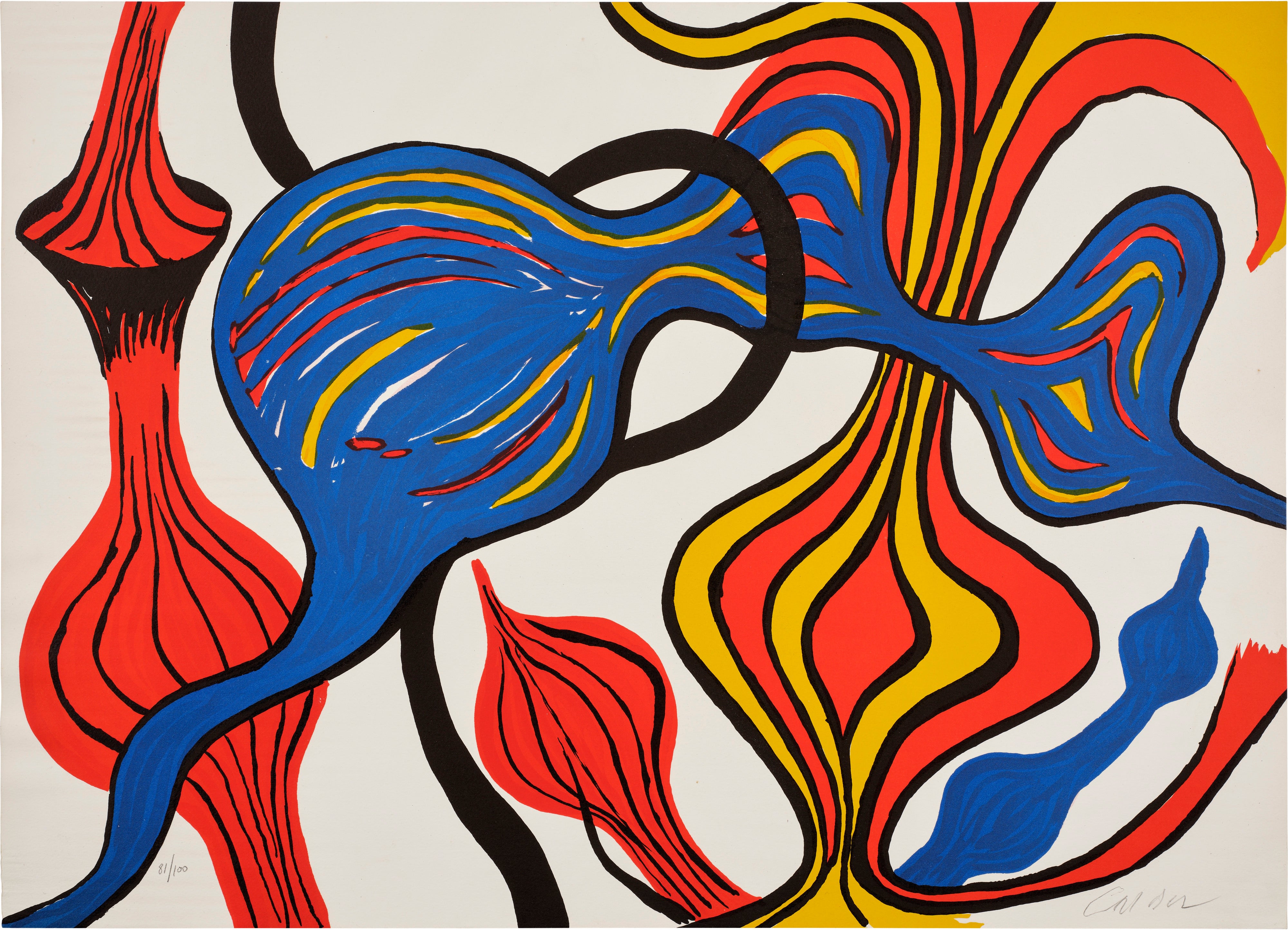 Alexander Calder — Les Oignons (Onions; Galactic System)