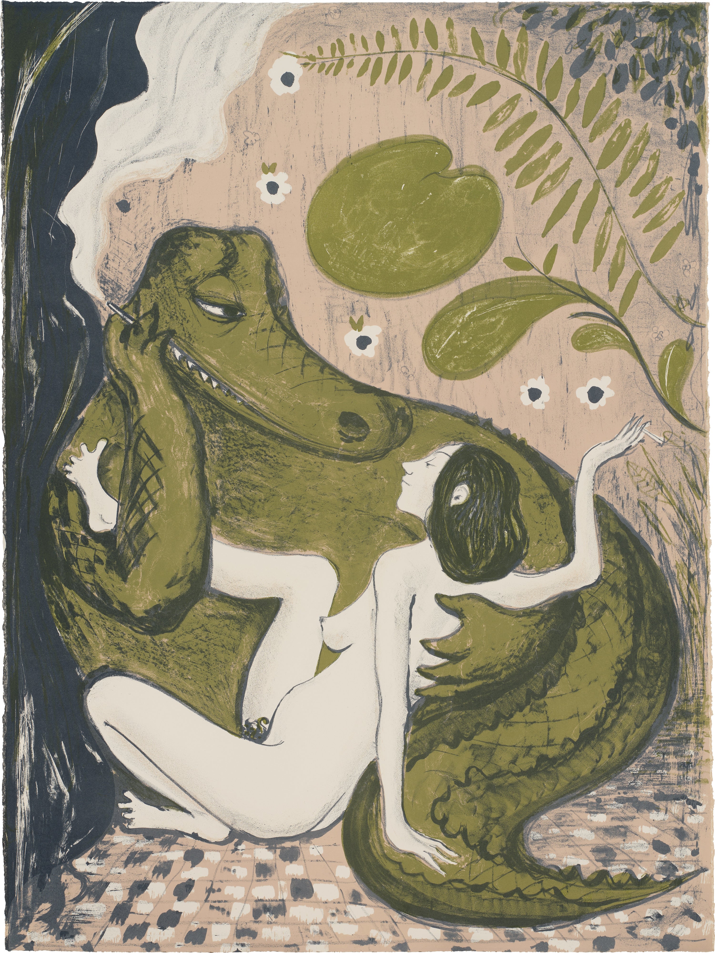 Crocodile (after L'alpha et L'Omega)