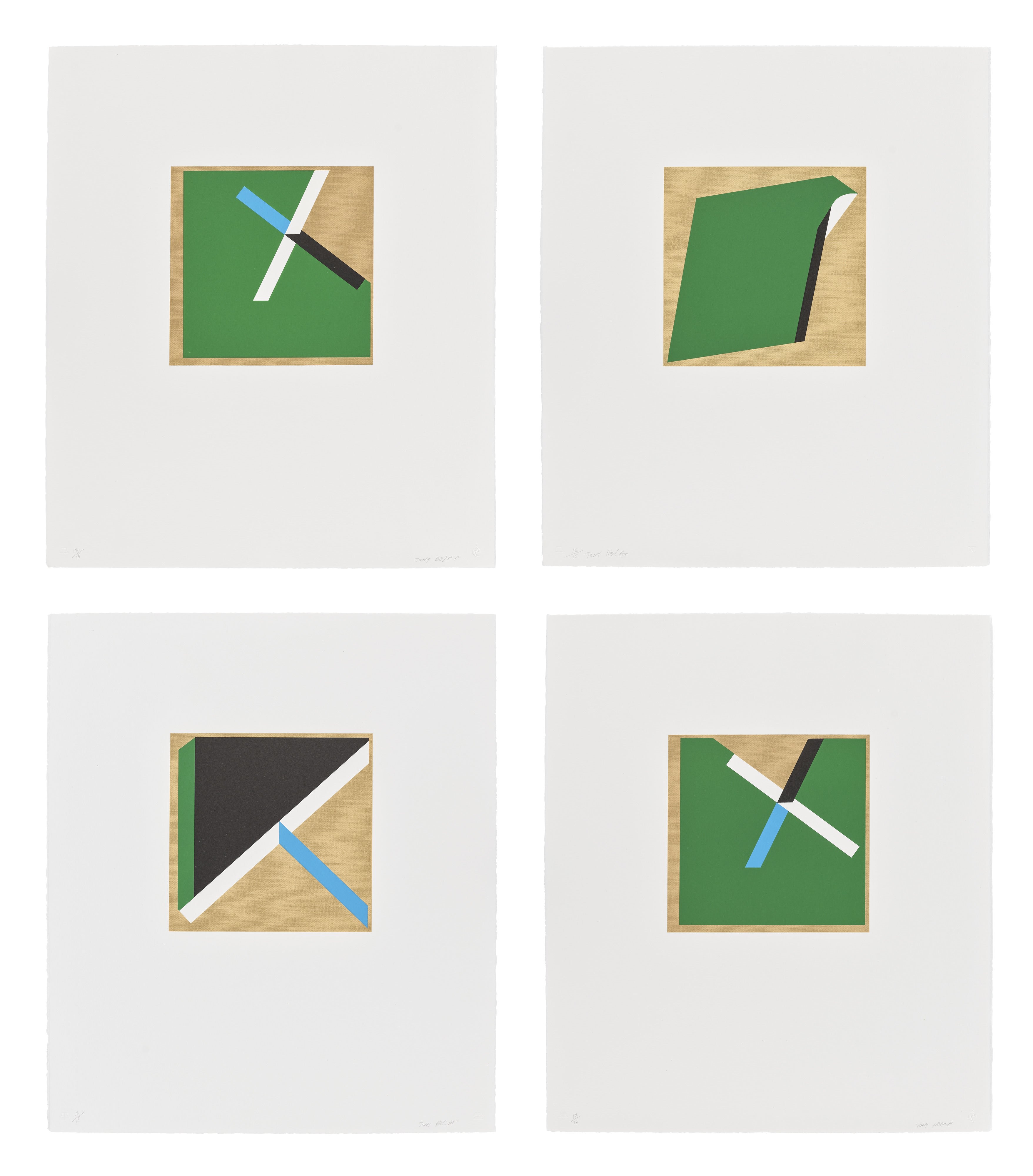 Tony DeLap — Too Much Green (T. 12-304-12-307)