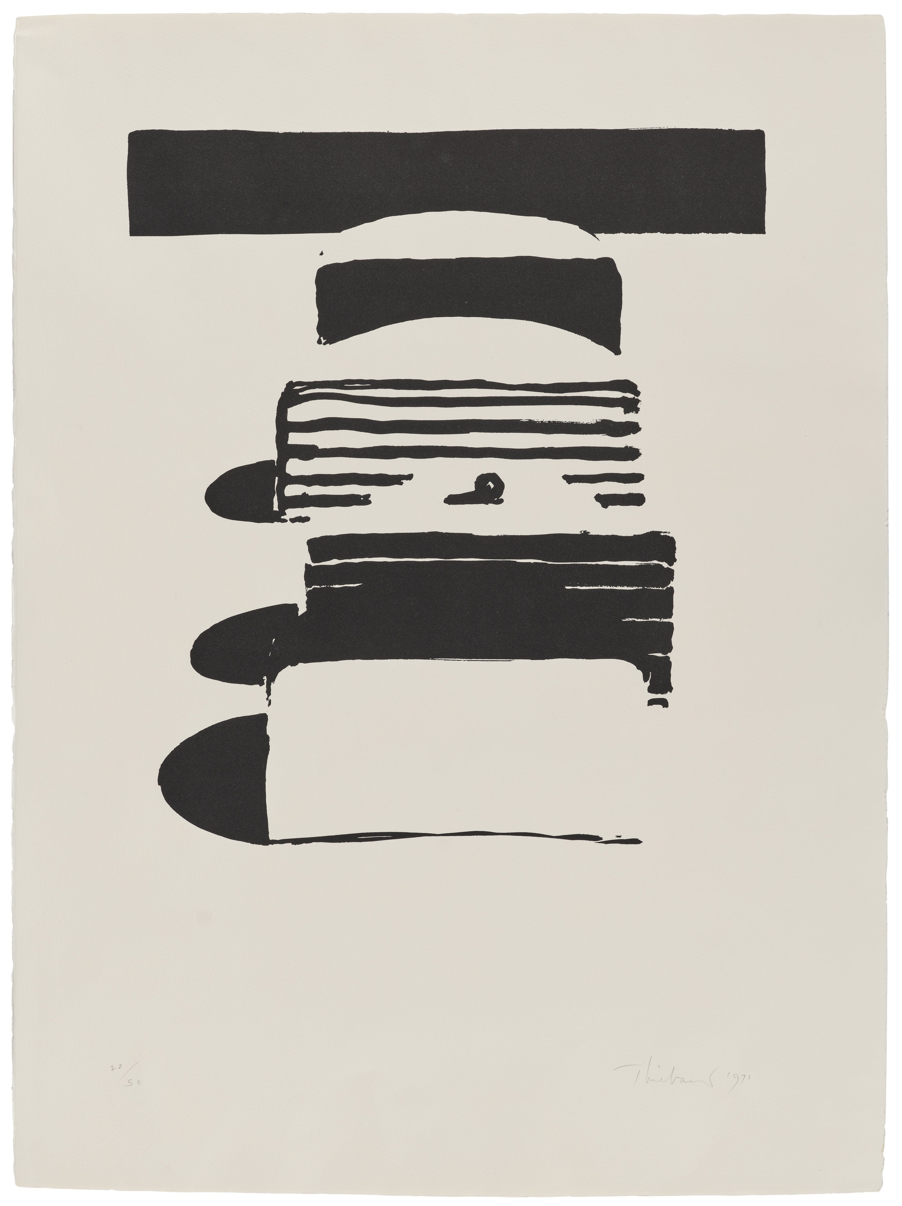 Half Cakes, from Seven Still Lifes and a Silver Landscape