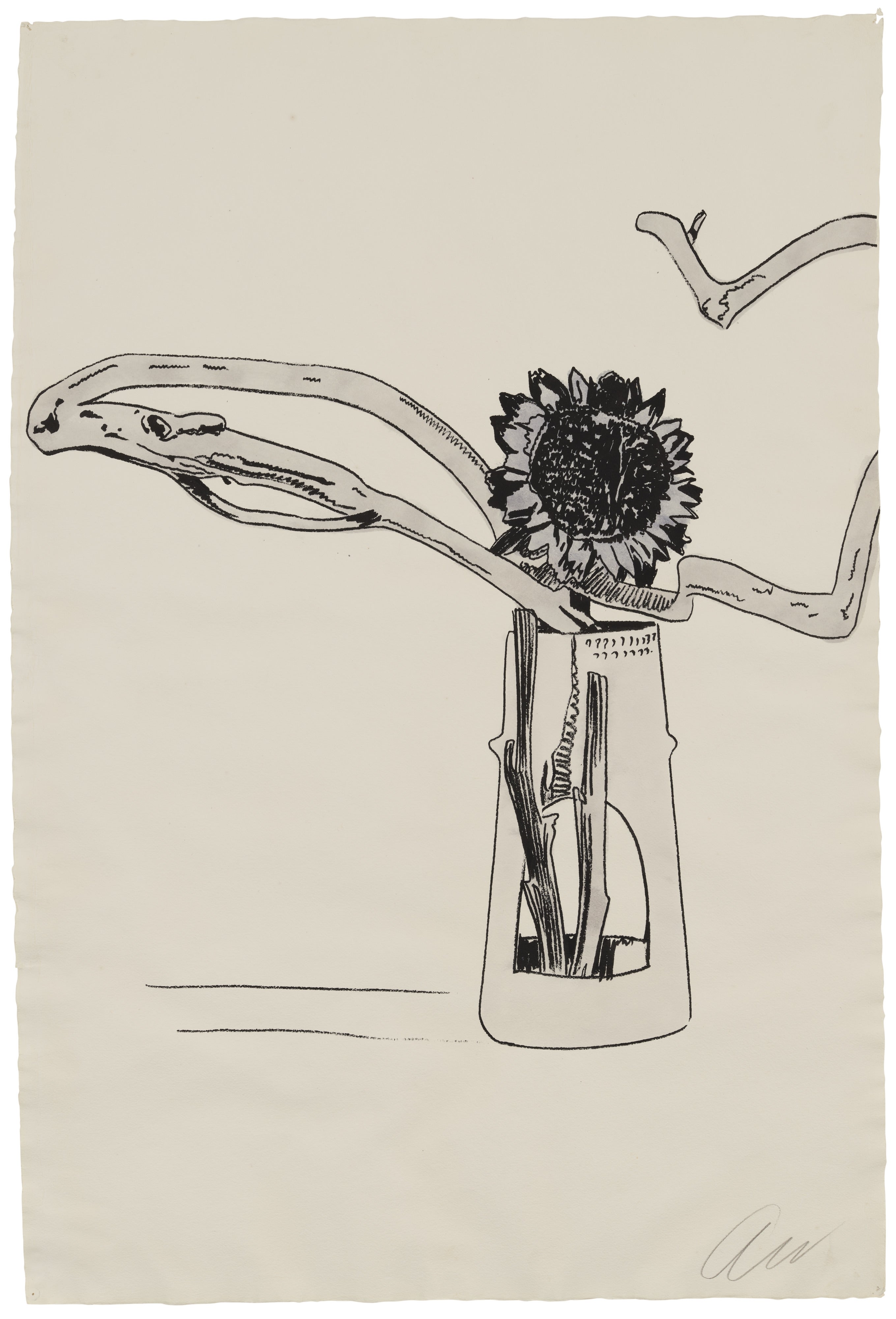 Andy Warhol — Flowers (Hand-Colored) (F. & S. 112)