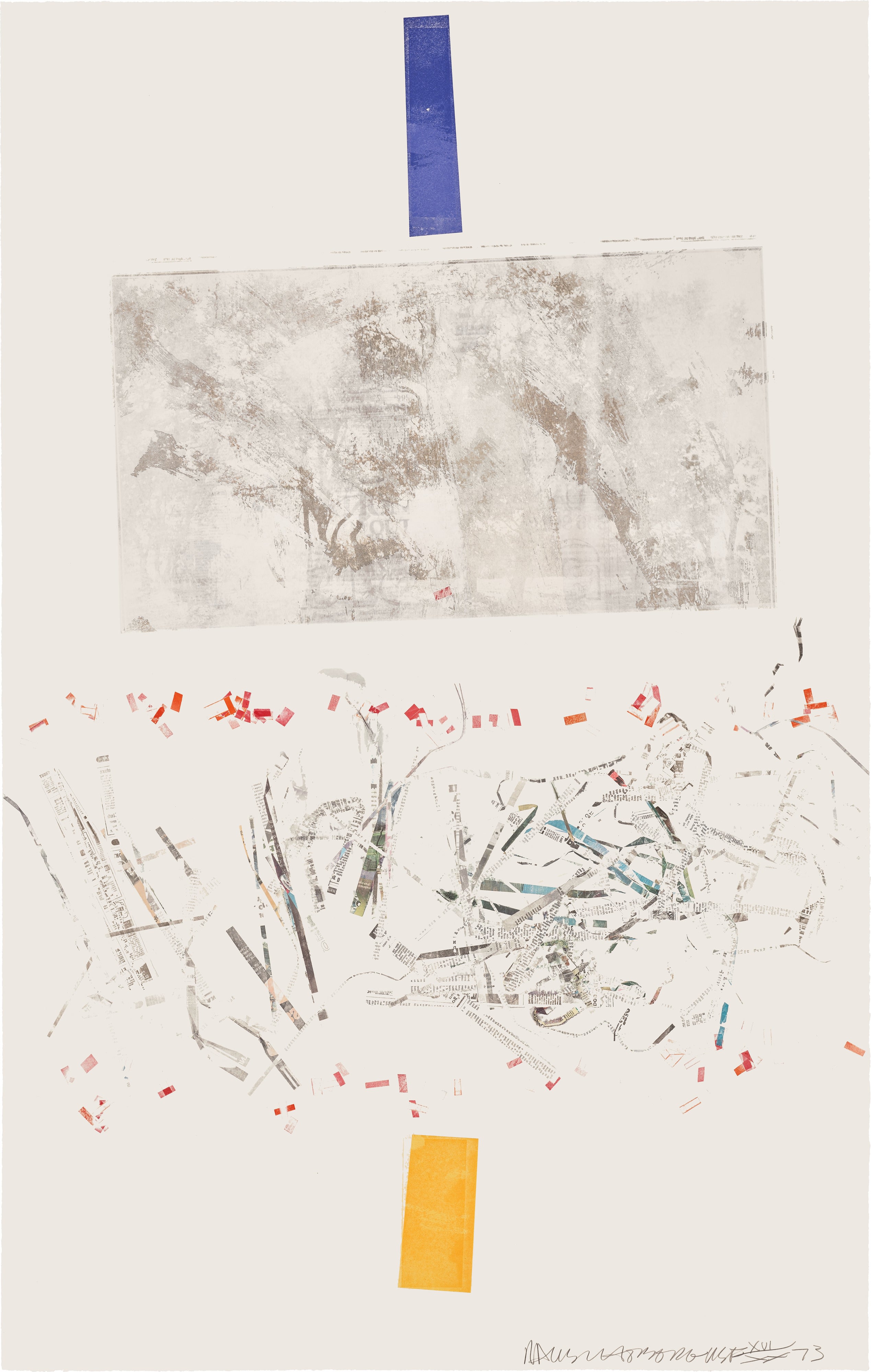 Robert Rauschenberg — Watermelon, from Crops