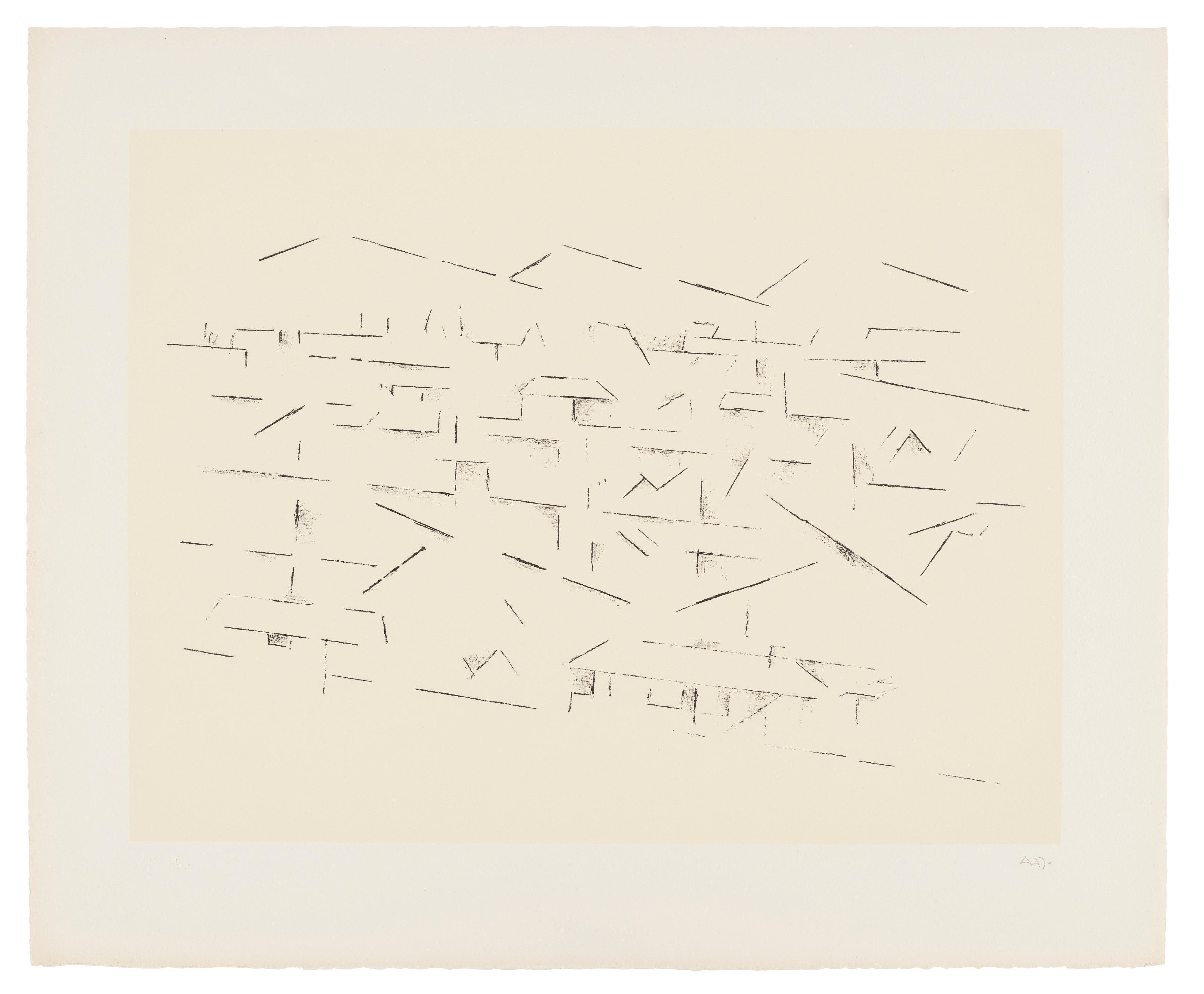 Andrew Dasburg — Ranchos Valley I (T. 74-706)