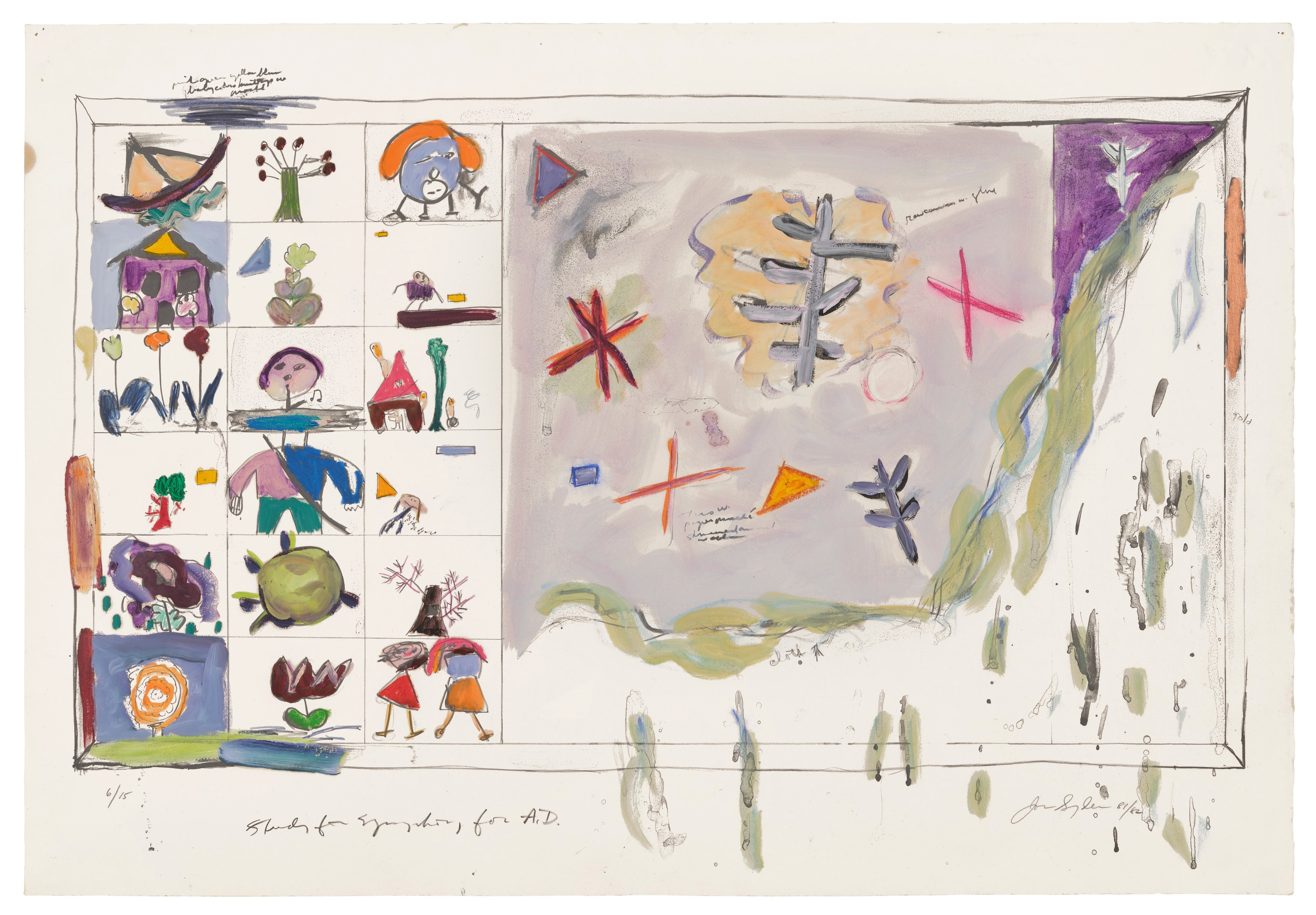 Study for Symphony, for A.D. (see S. 19.2)