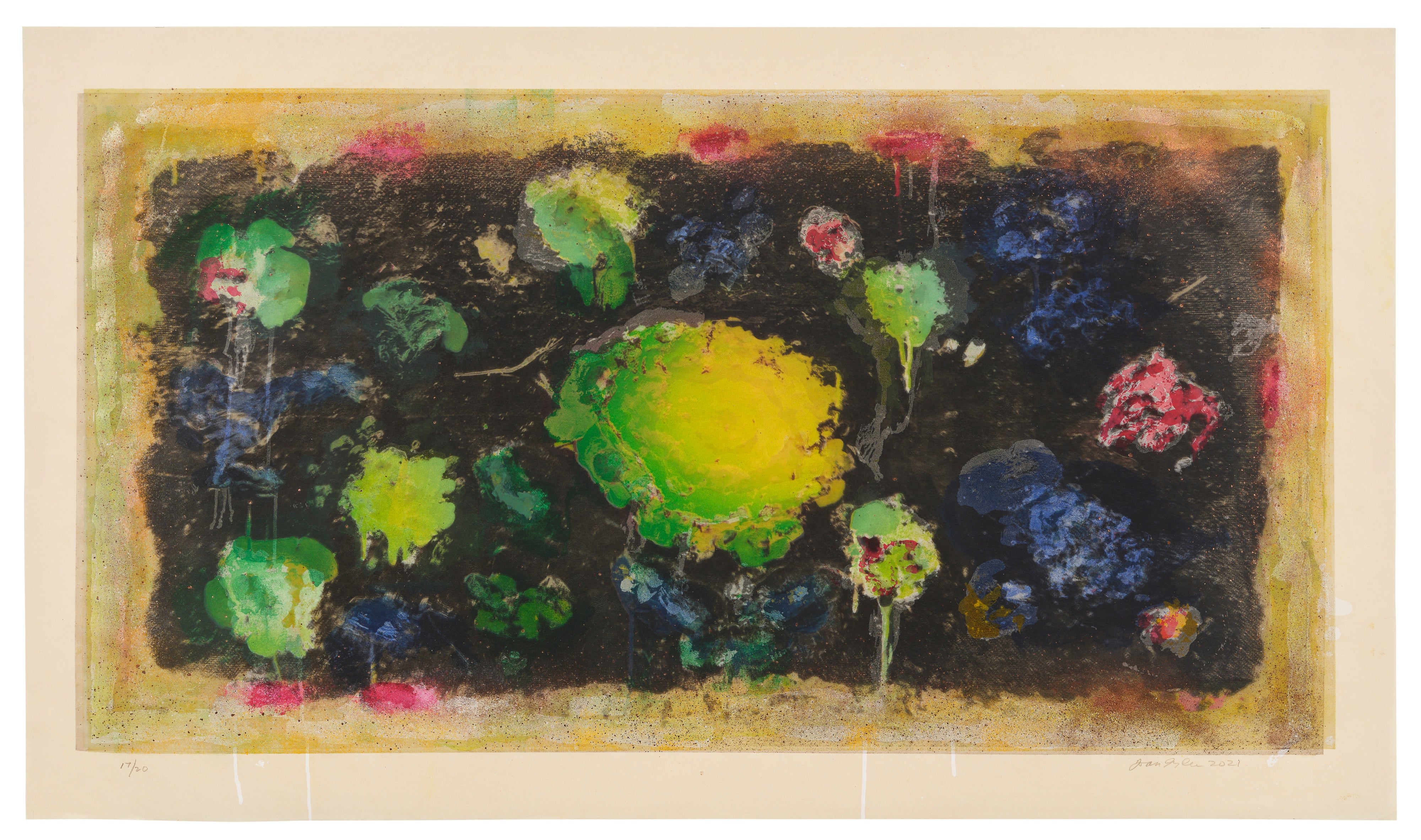 Joan Snyder — Black Lake Redux