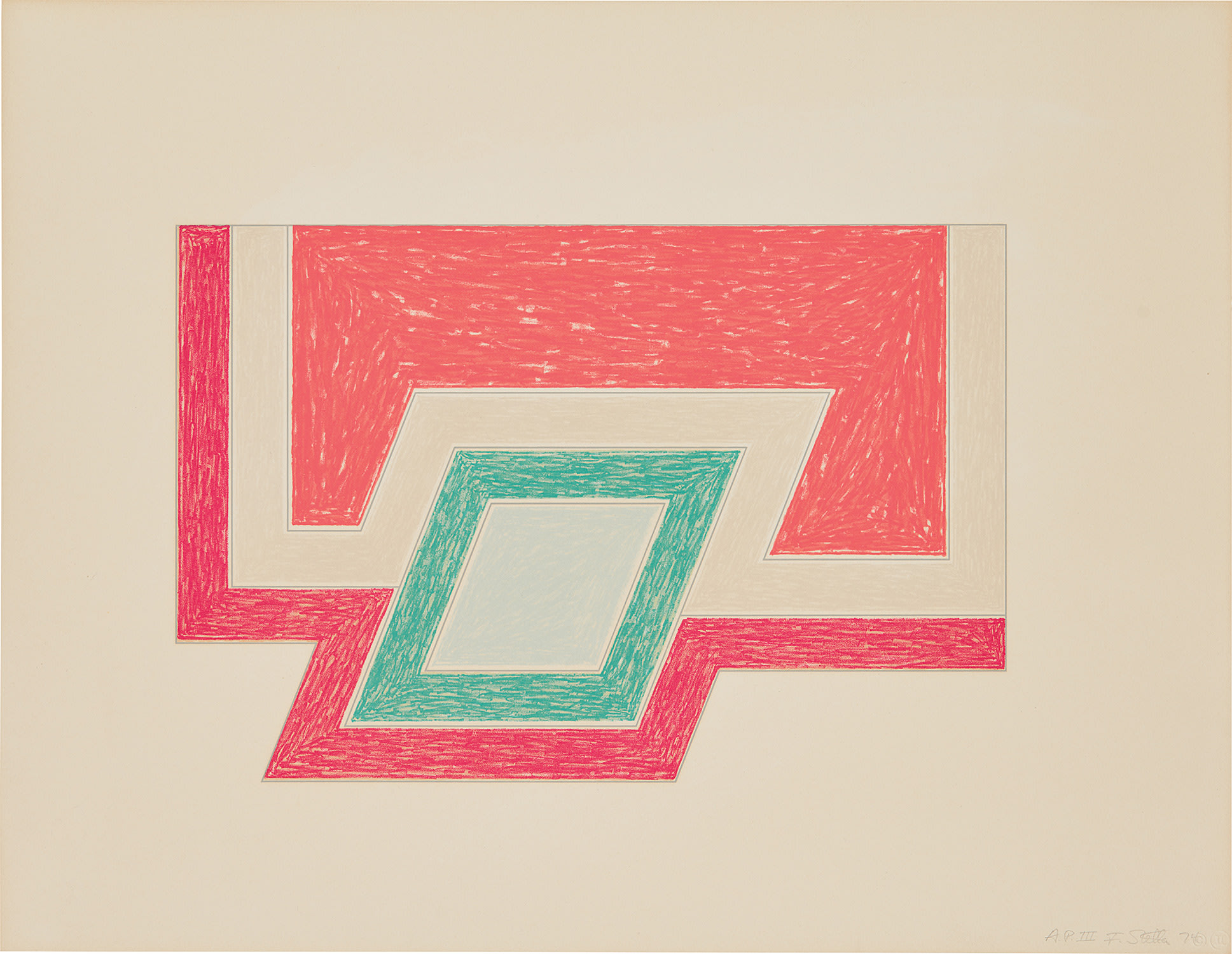 Frank Stella — Conway, from Eccentric Polygons (G. 553, A. & K. 97)
