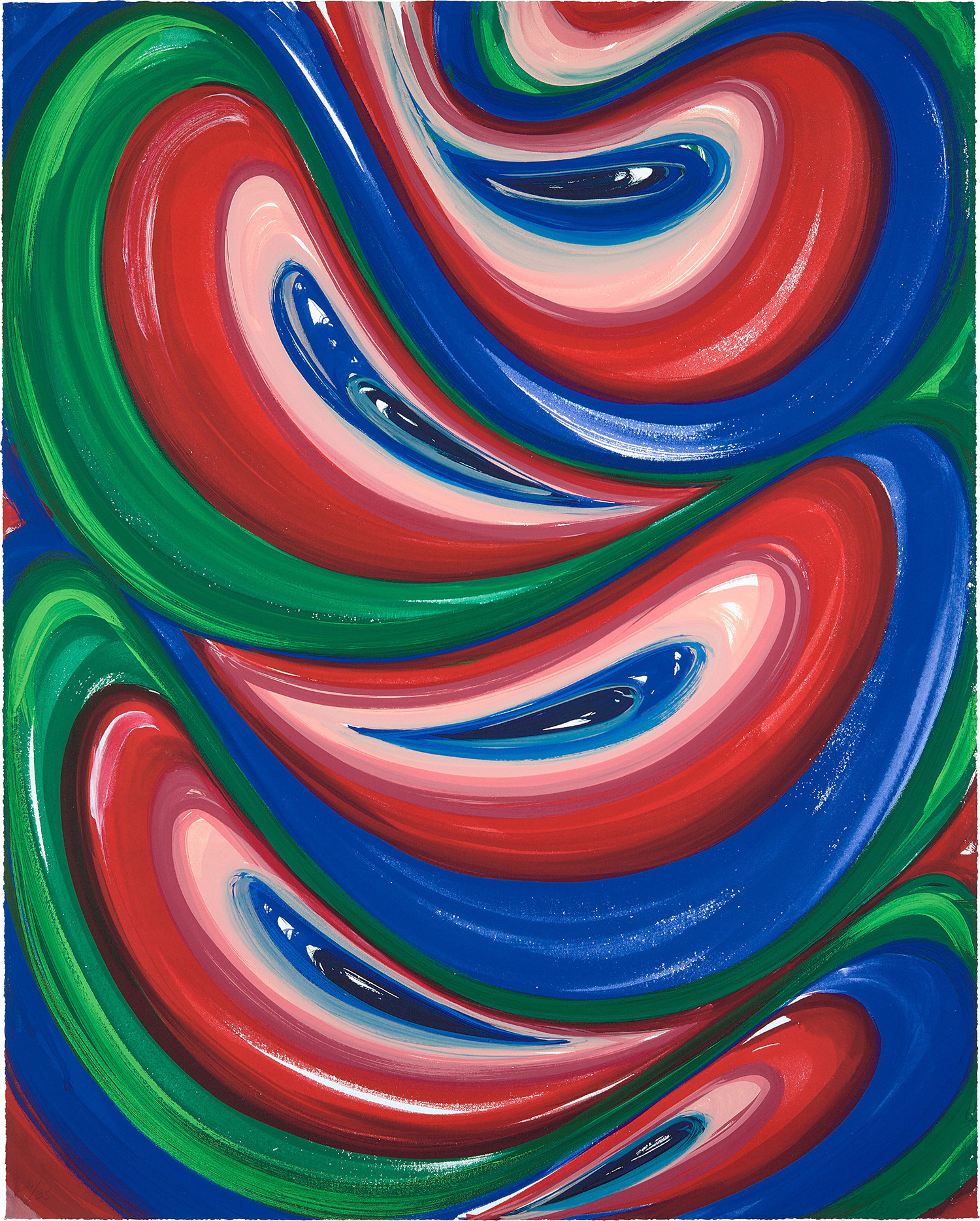 Karin Davie — Indivisables #1, from Pushed, Pulled, Depleted & Duplicated