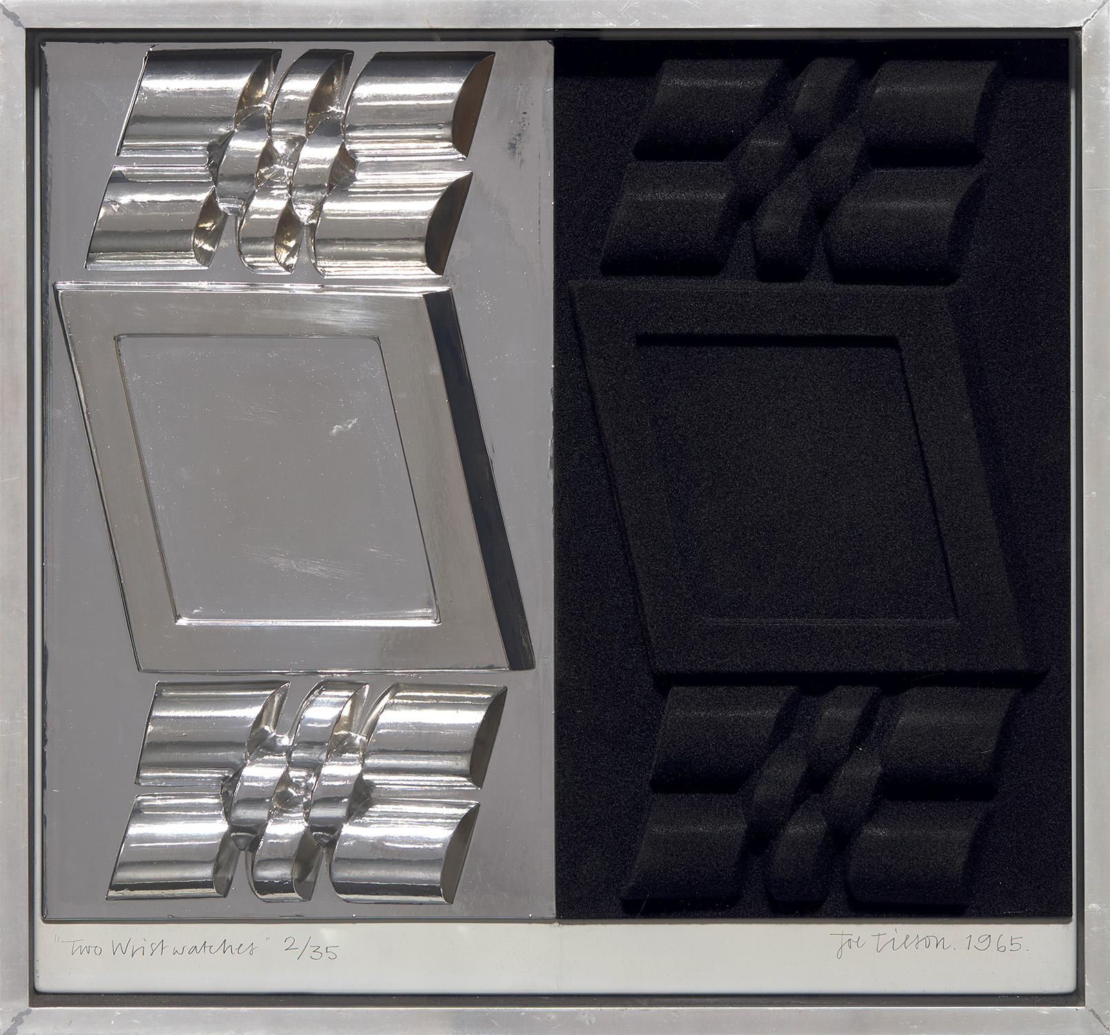 Joe Tilson — Two Wrist Watches