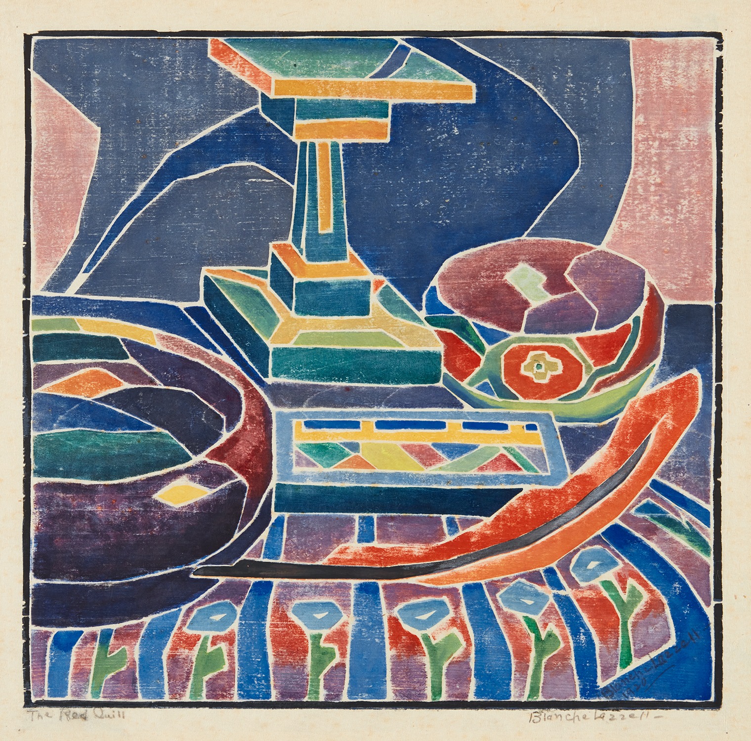 Blanche Lazzell — The Red Quill (C. bl. 28)