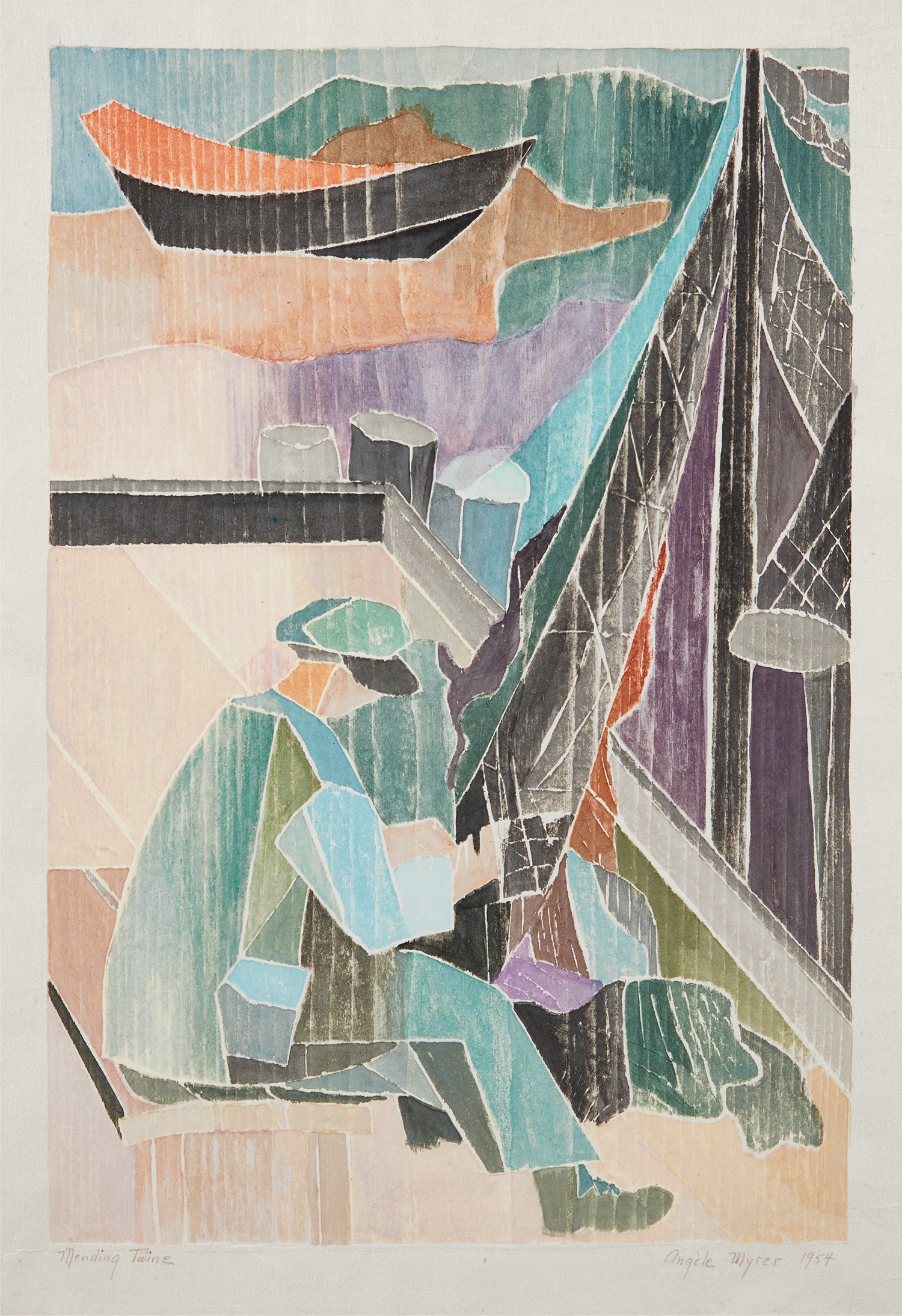 Angèle Myrer — Mending Twine (Mending Nets)