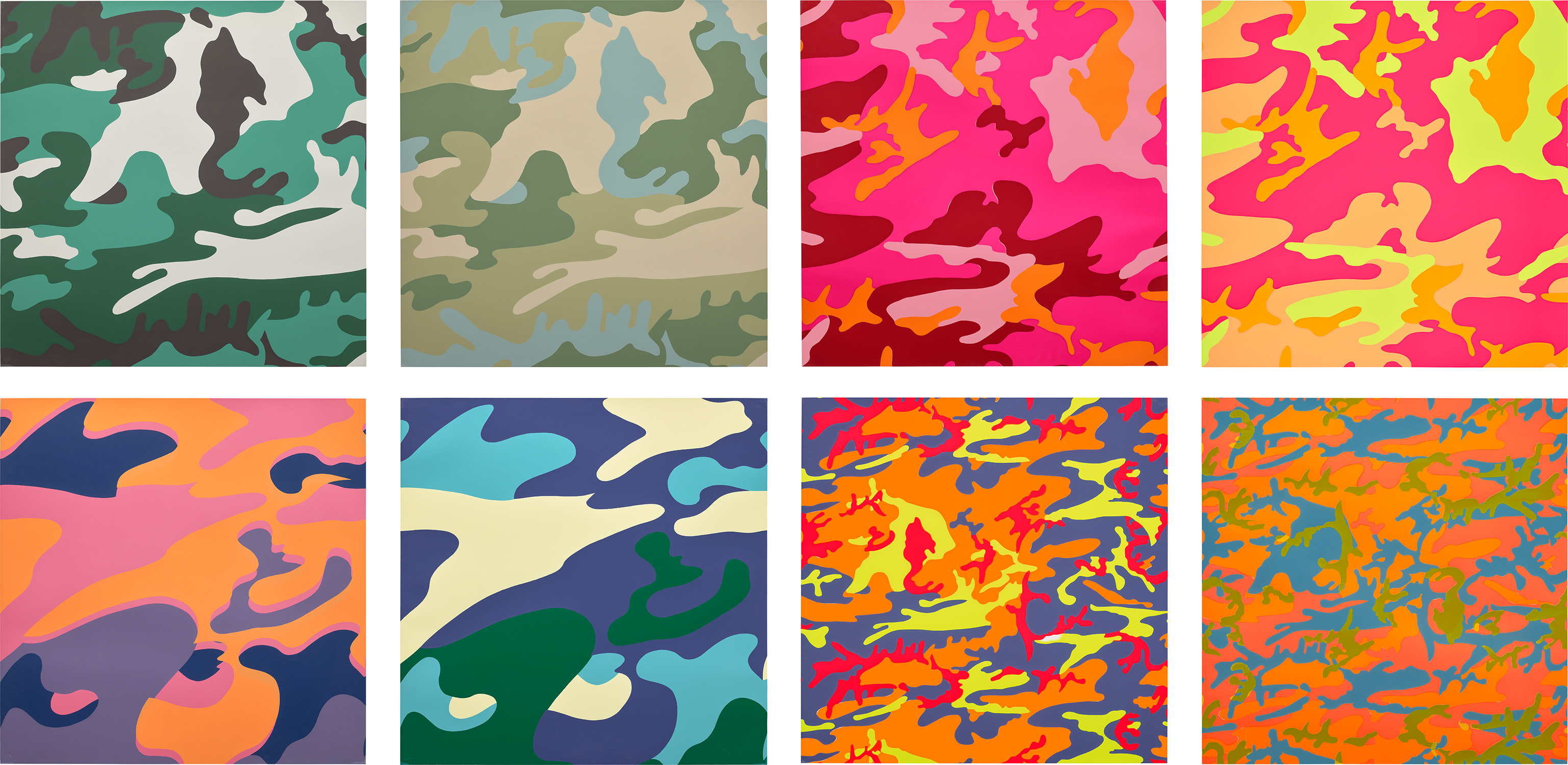 Andy Warhol — Camouflage (F. & S. 406-413)