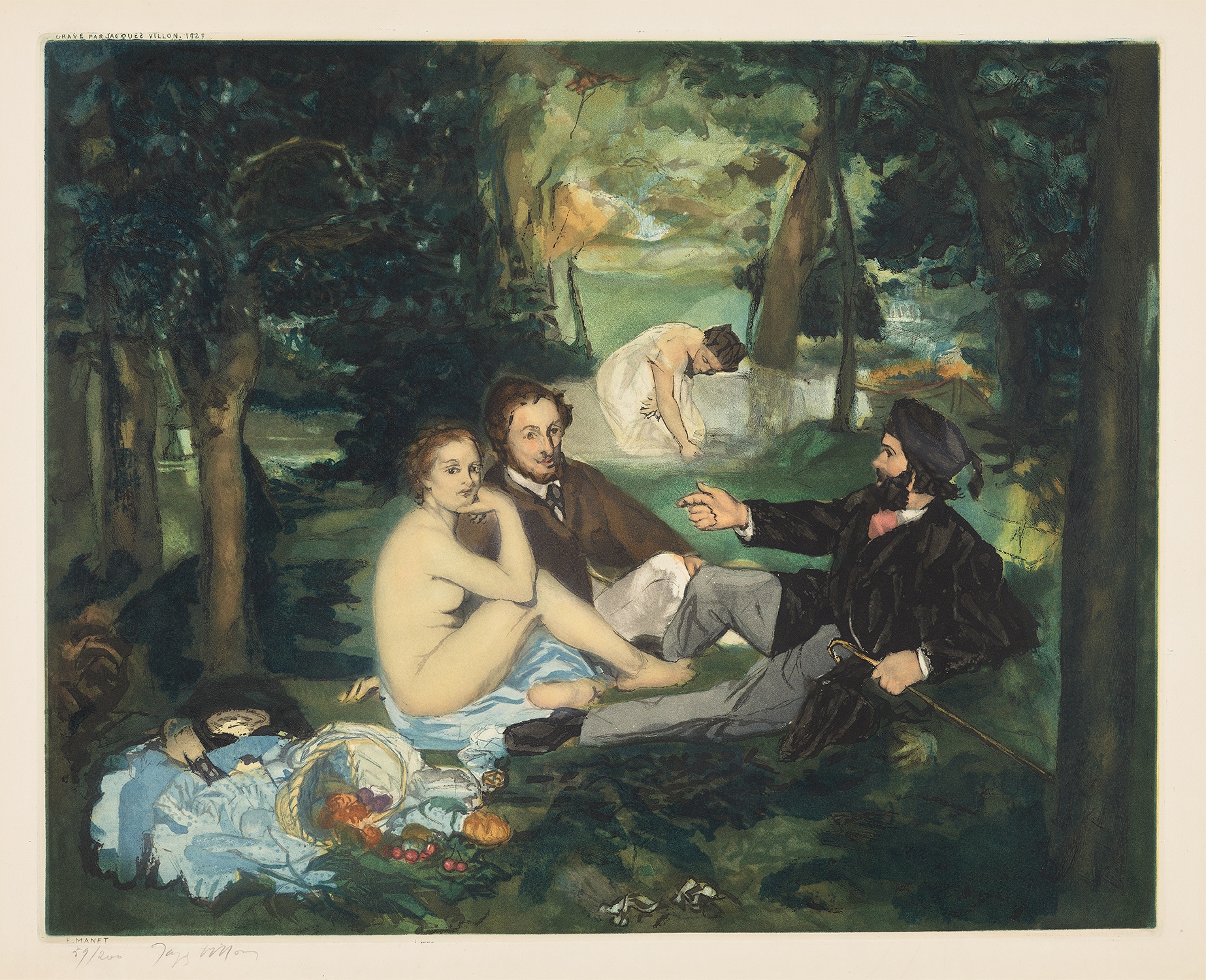 Le Déjeuner sur l'herbe (Luncheon on the Grass) (G. & P. E668)