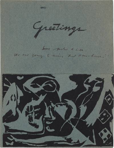 Greeting Card (O'C. & T. 1088)