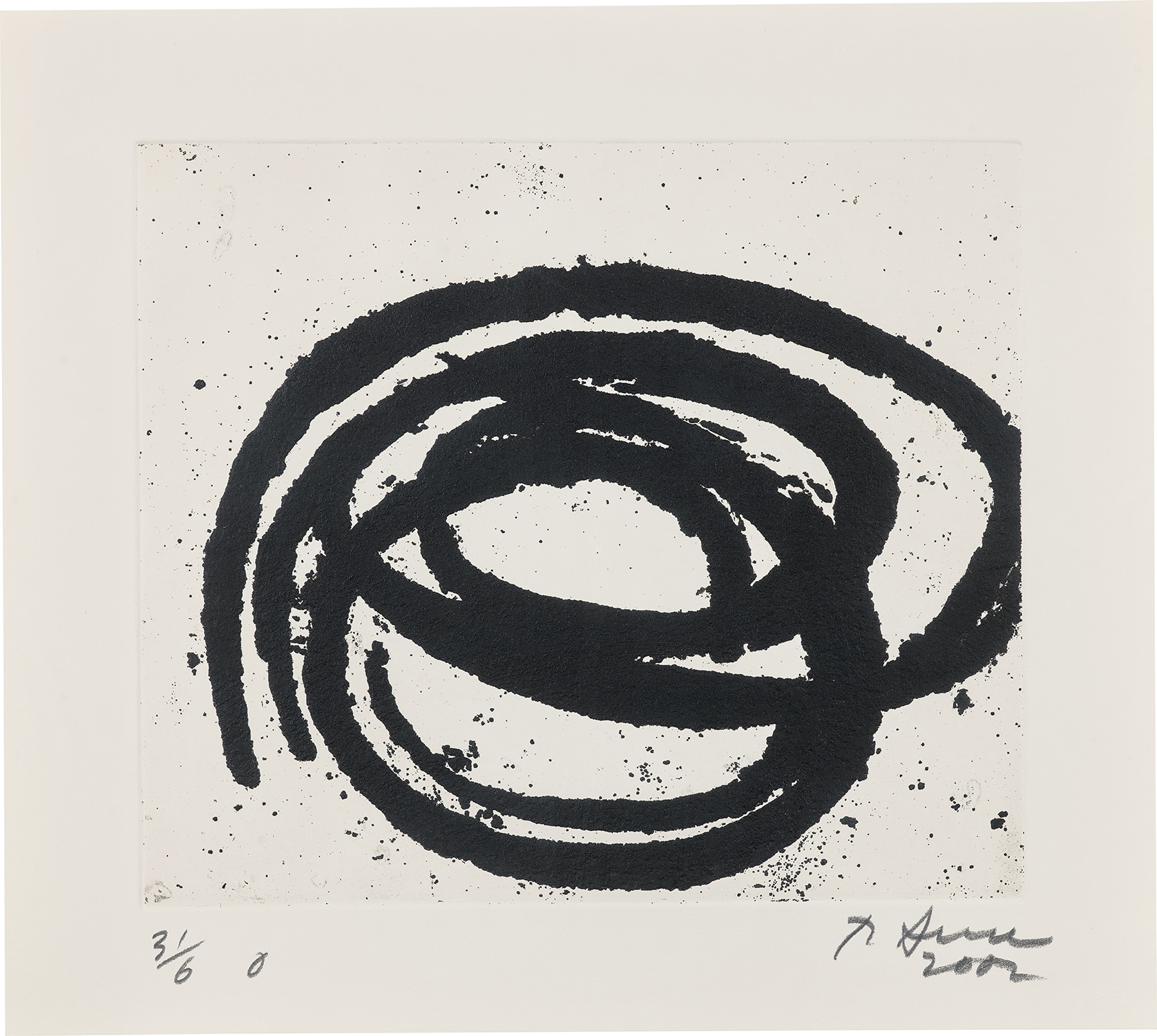 Richard Serra — Venice Notebook 2001, #13 (G. 1921, B.-W. 157)