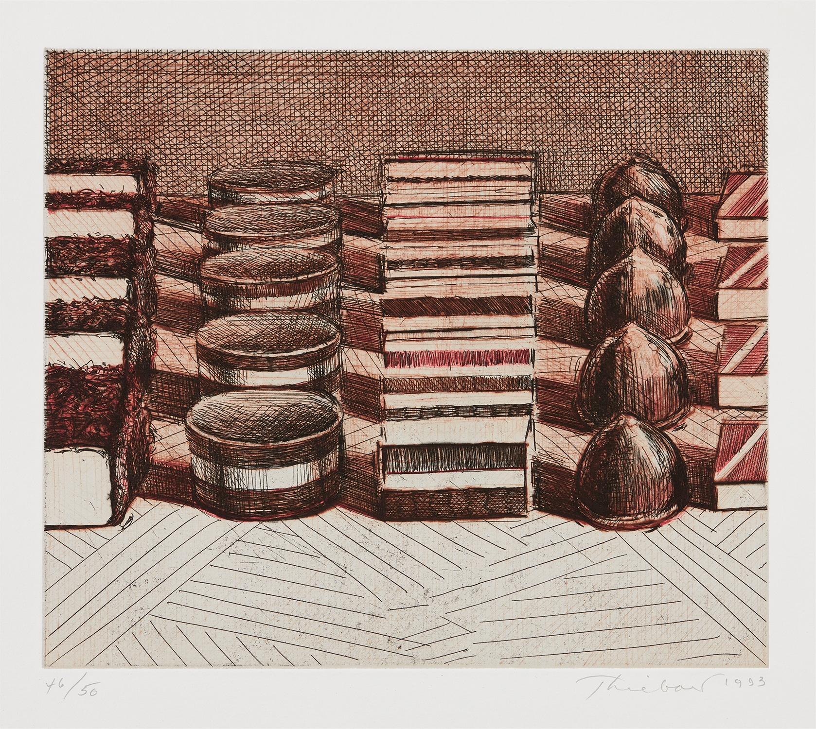Wayne Thiebaud — Chocolates