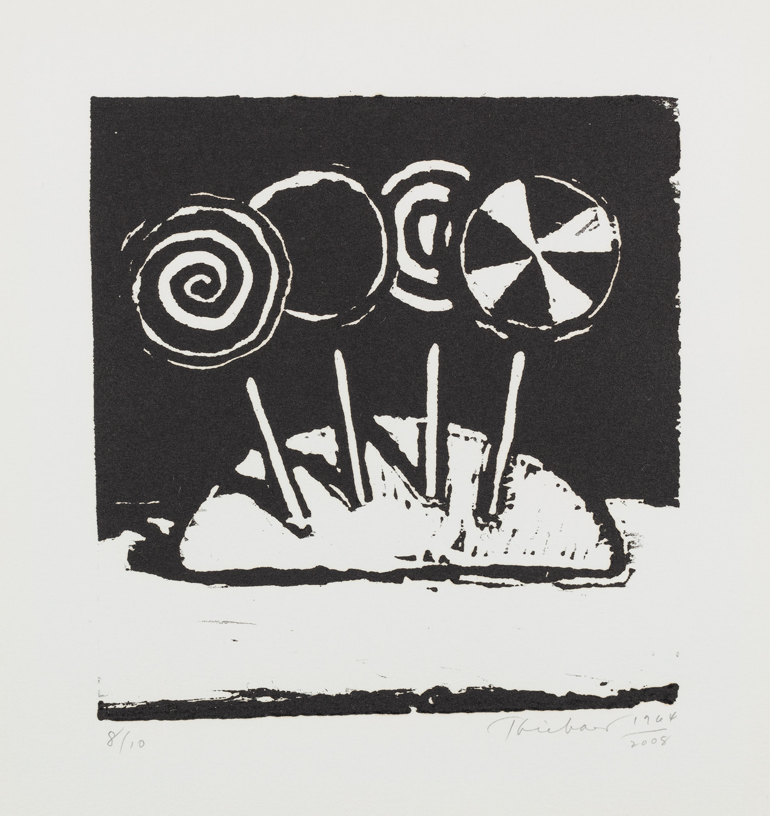 Wayne Thiebaud — Sucker Tree, State II