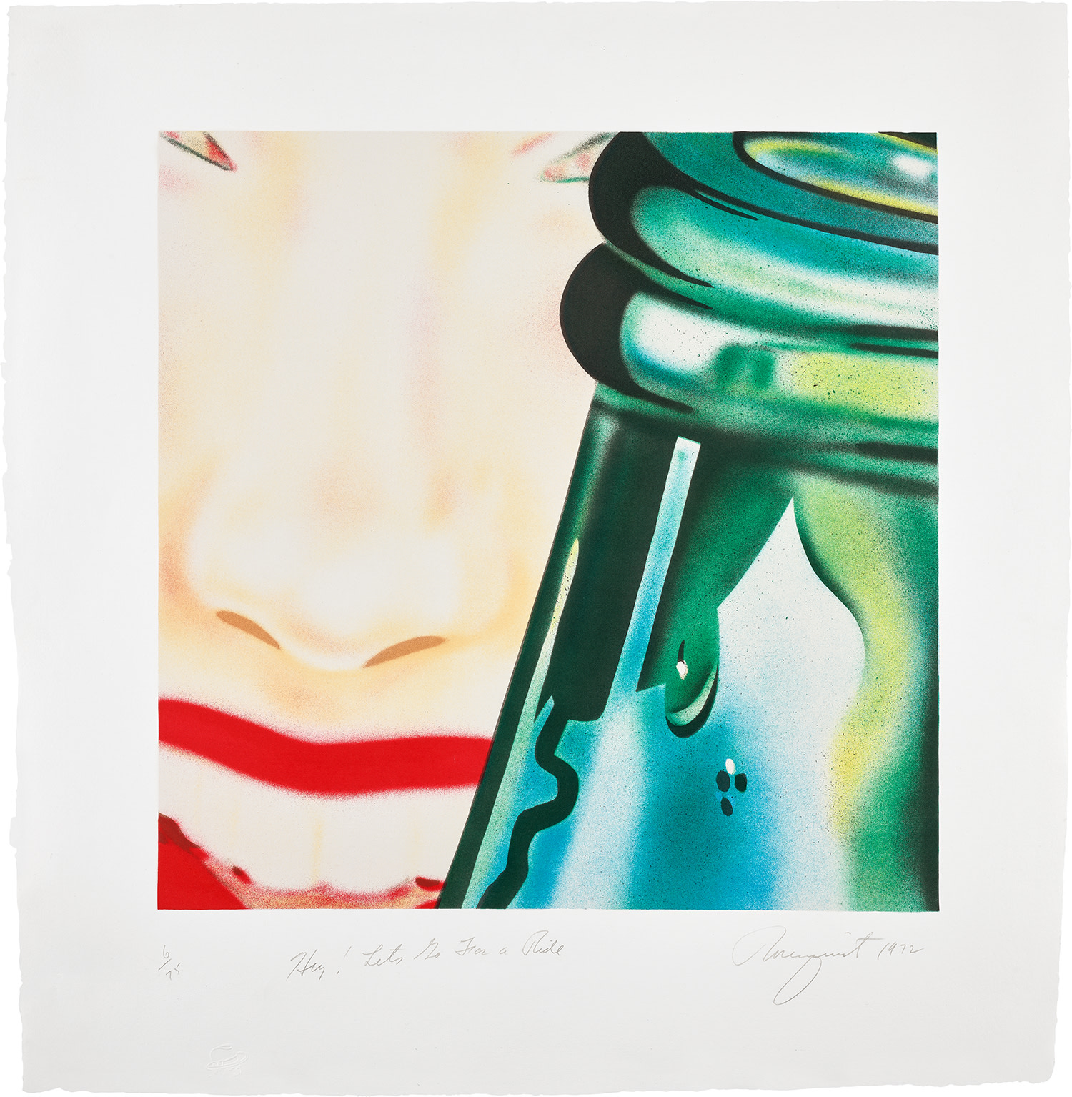 James Rosenquist — Hey! Let's Go For A Ride (G. 55)
