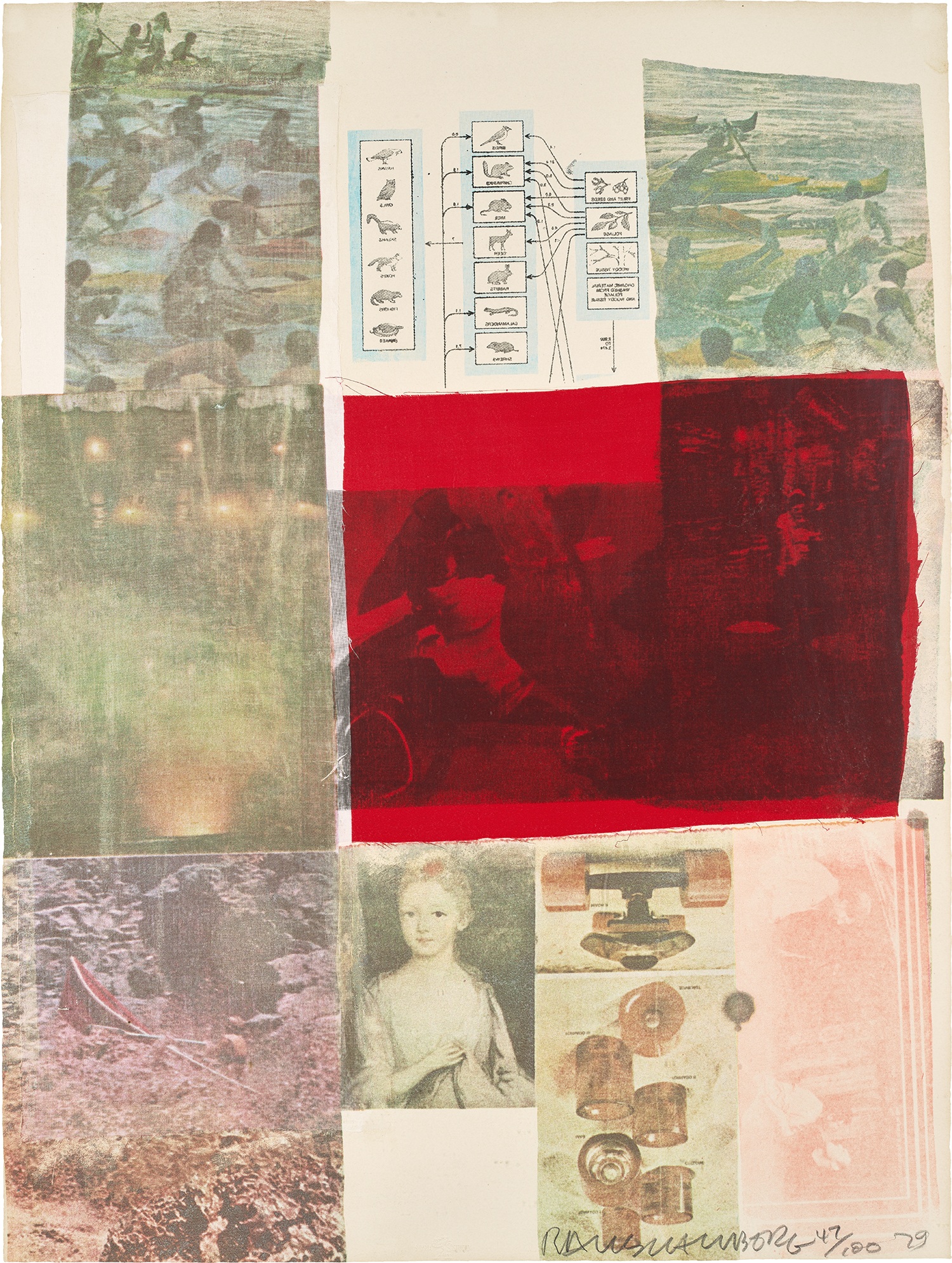 Robert Rauschenberg — From the Seat of Authority, from Suite of Nine Prints (S. 1979.27)