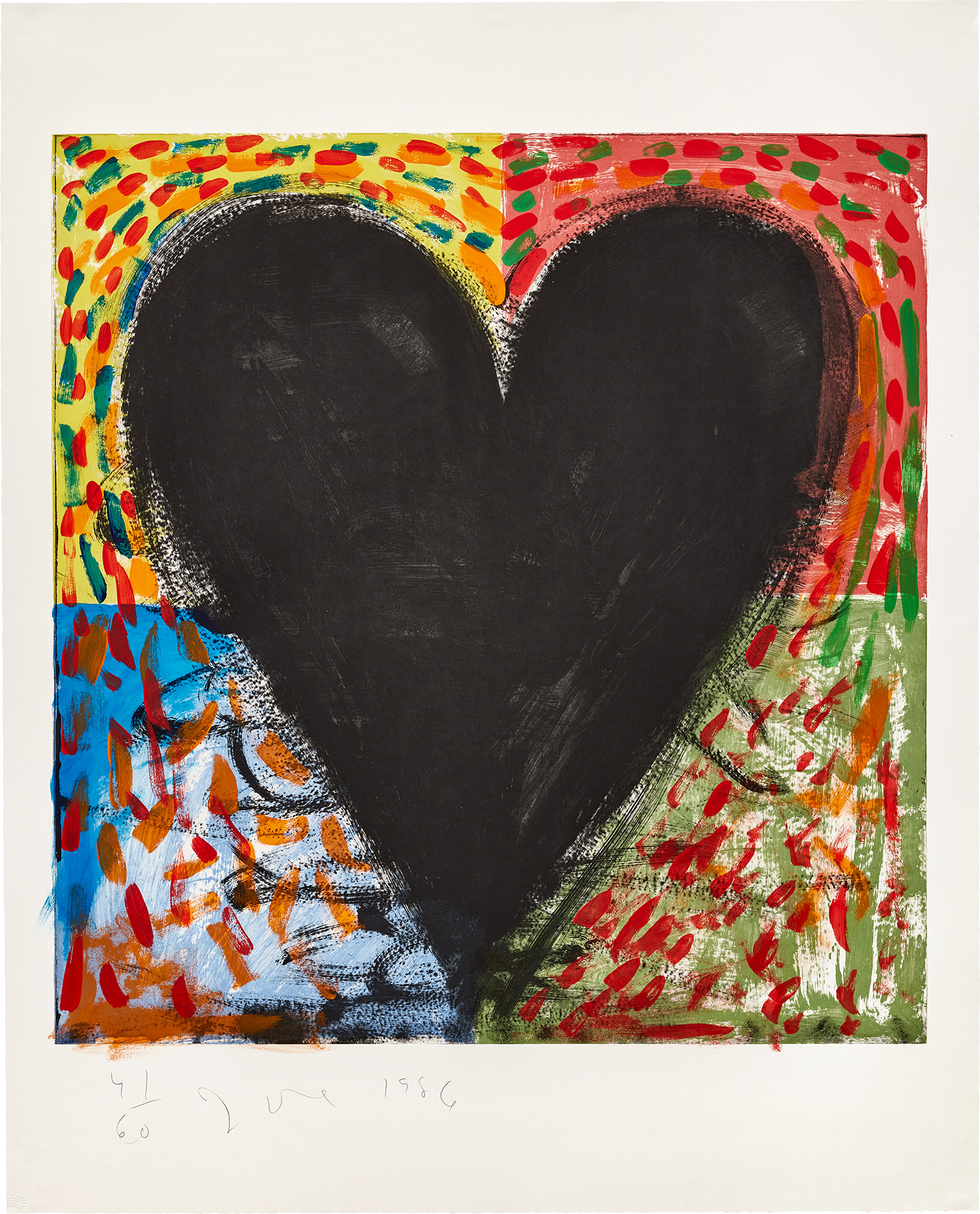 Jim Dine — Hand Painting on the Mandala (C. 13)