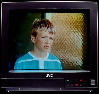 Boy on TV, from Eviction Struggle (V. 28b, P. 22)