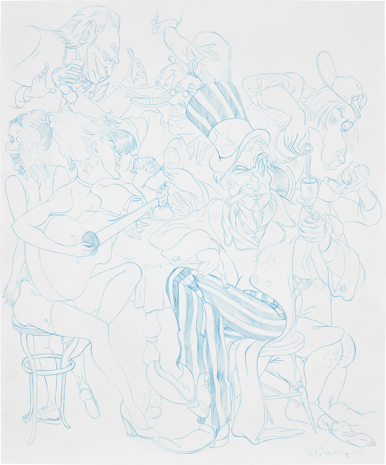 Justin John Greene — Whimsical Evolution 1