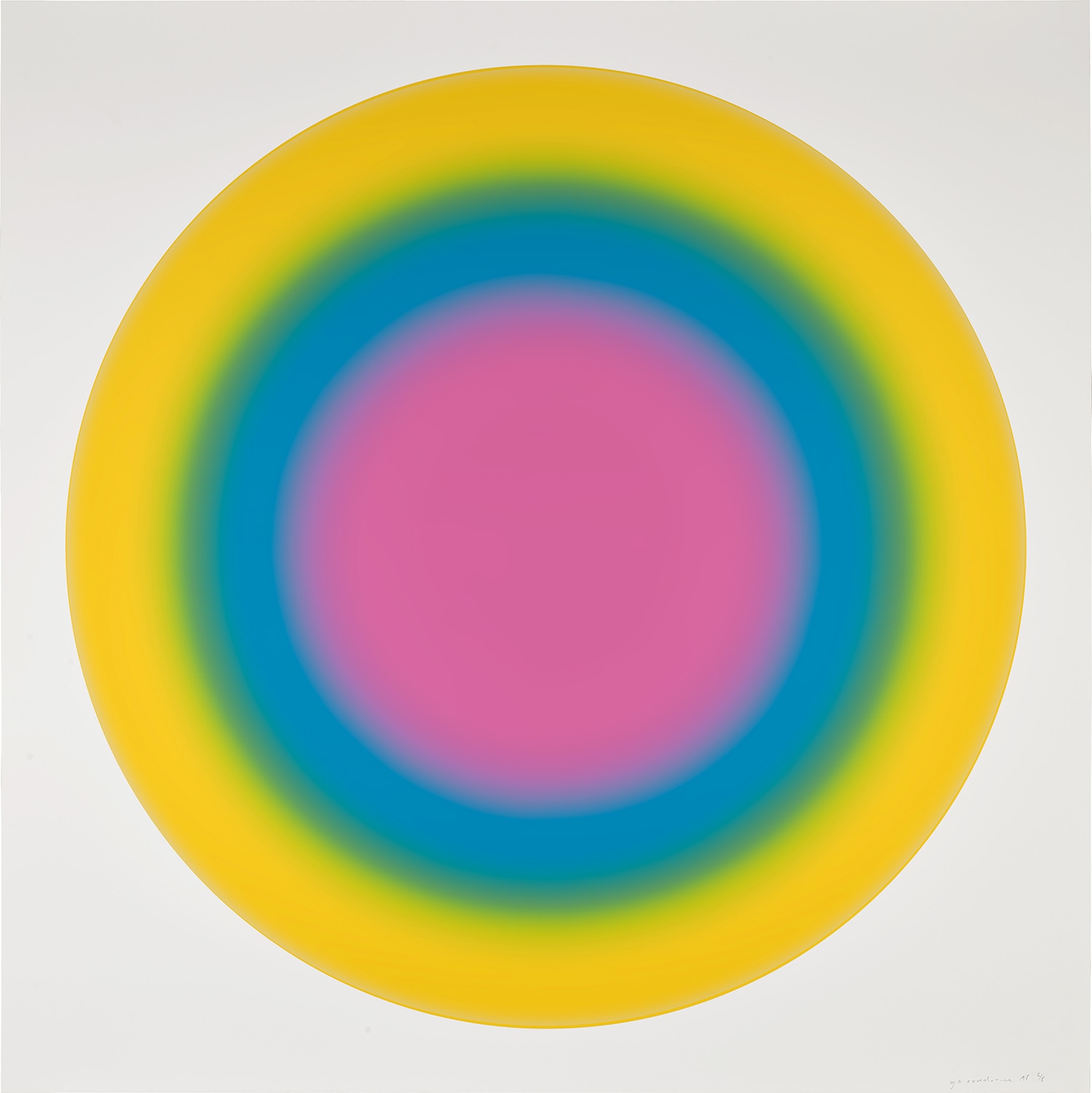 Ugo Rondinone — Sun 5, from Sun Portfolio