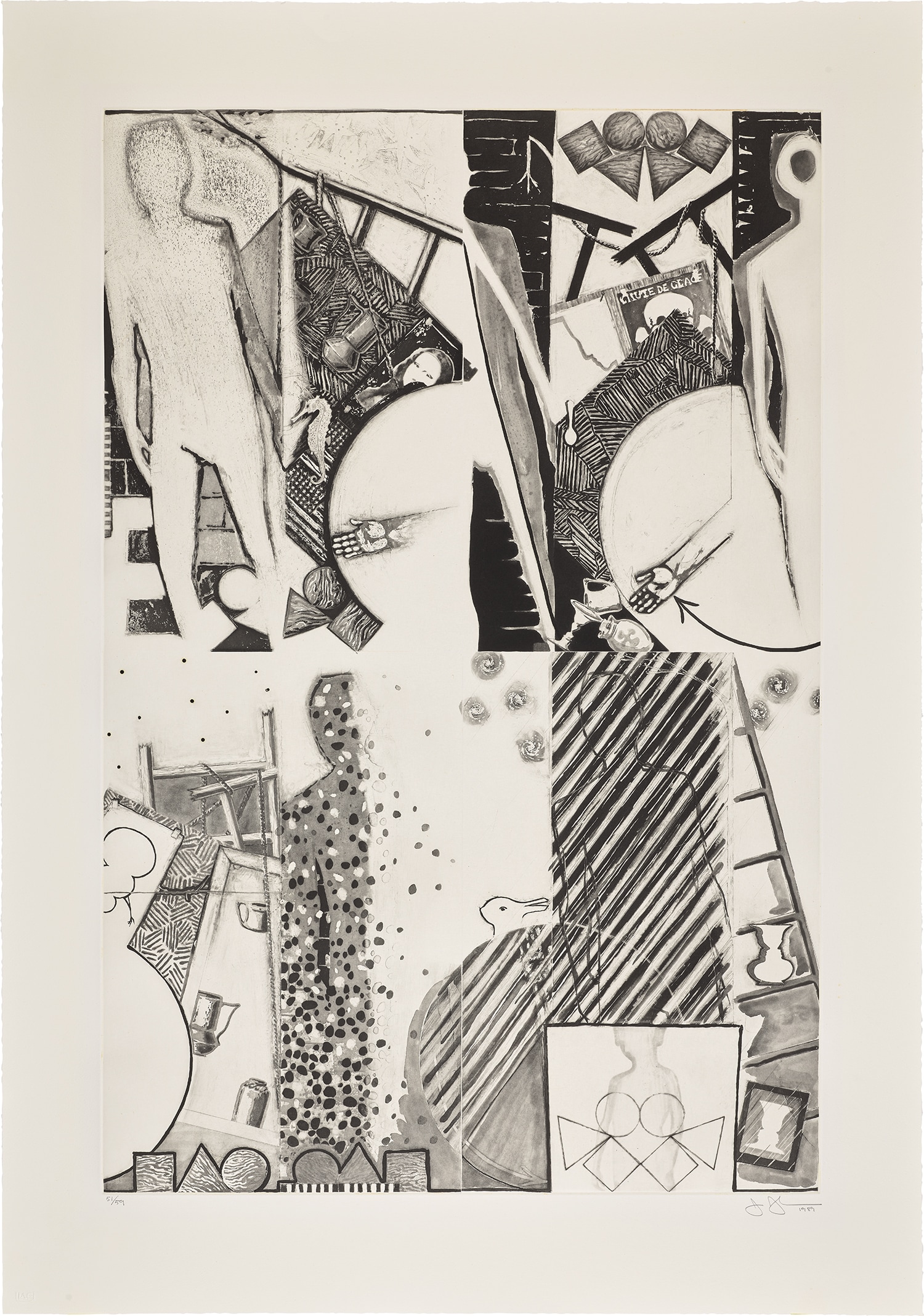 Jasper Johns — The Seasons (U.L.A.E. 247)