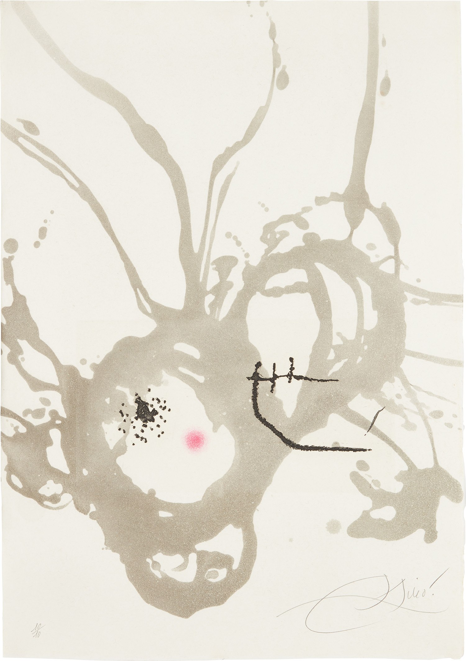 Joan Miró — Passage de L’Egyptienne (Passage of the Egyptian Woman): one plate