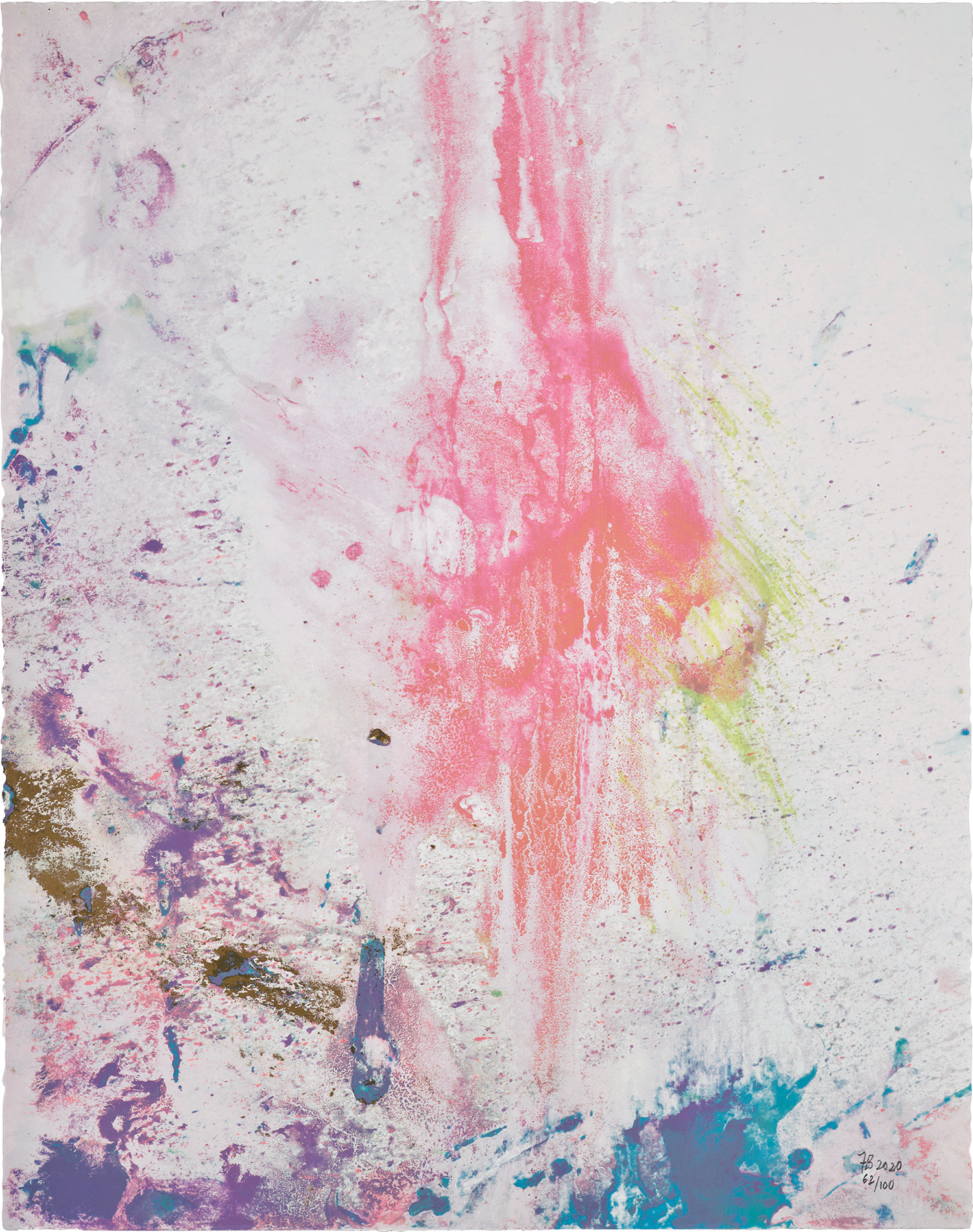 Sir Frank Bowling — As if Eleven, from Tate Modern 21 Years