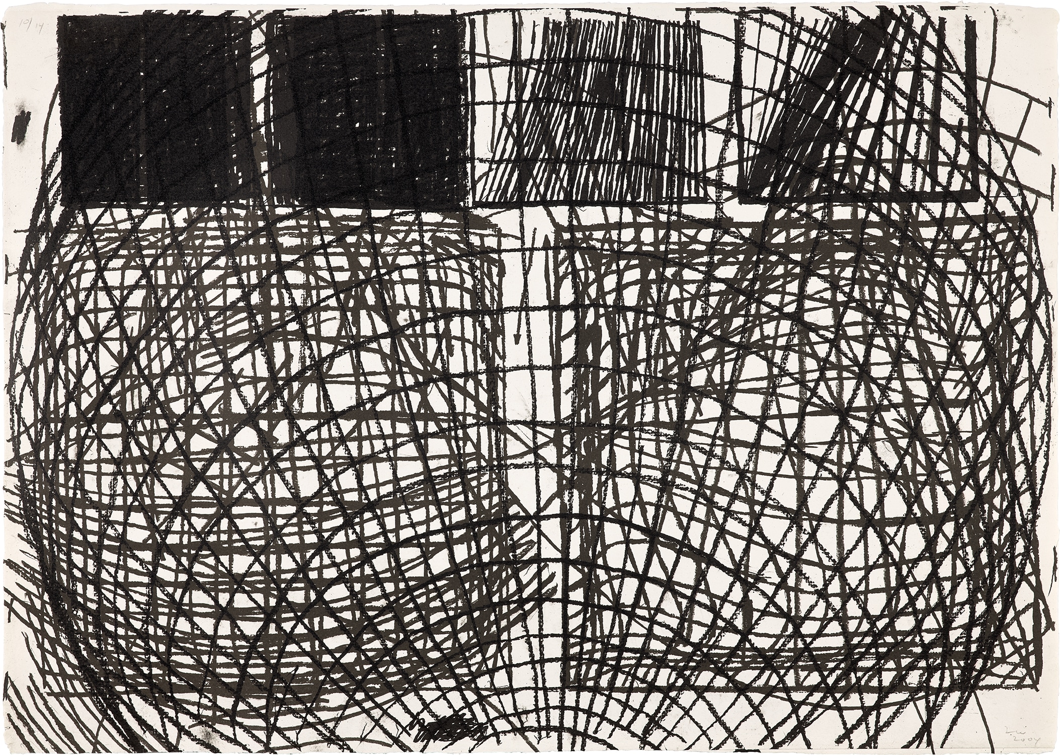 Grid, from Suite of Nine Lithographs
