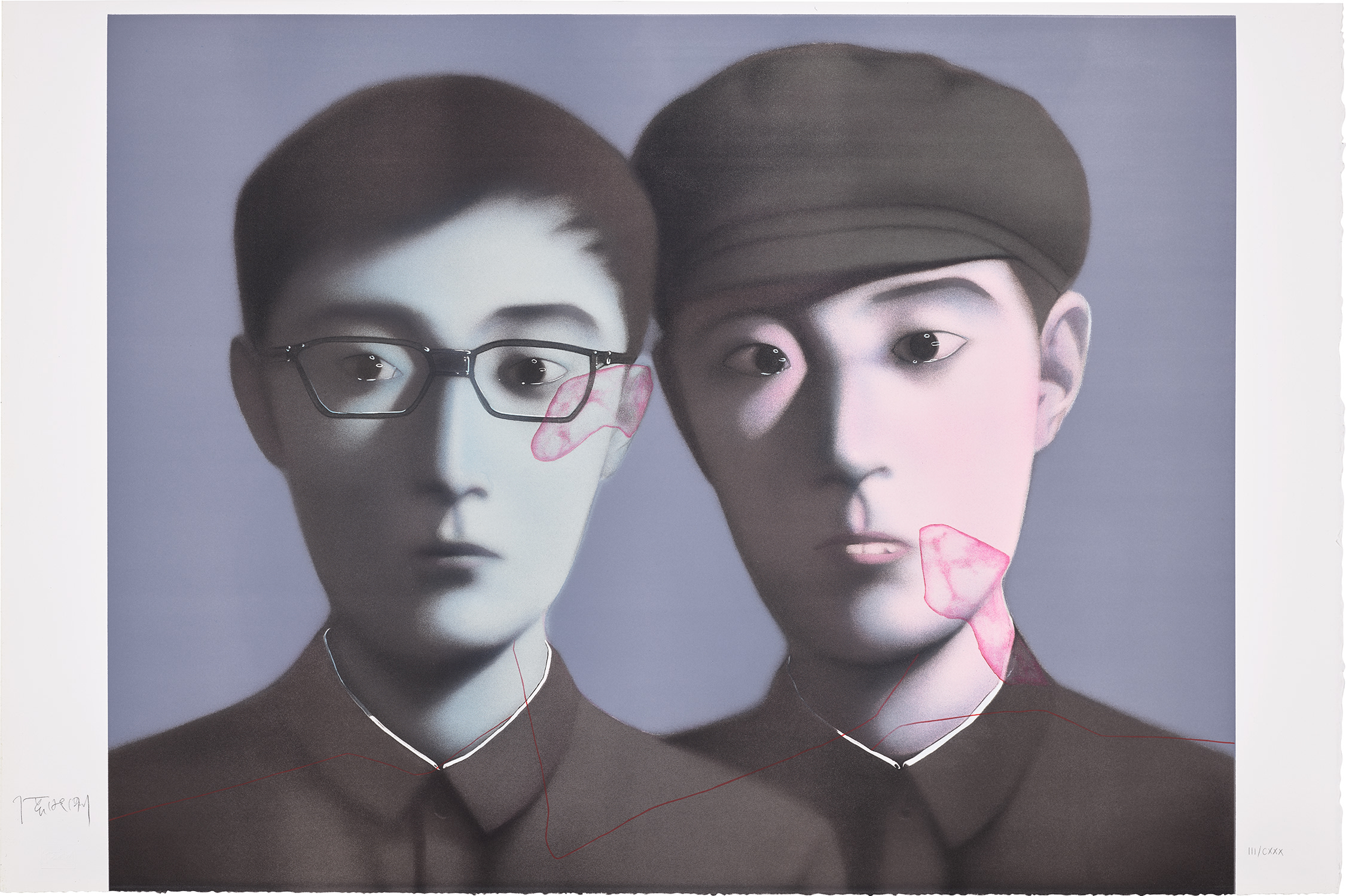 Zhang Xiaogang — Description, plate no. 20, from The Storyteller’s Enchantment