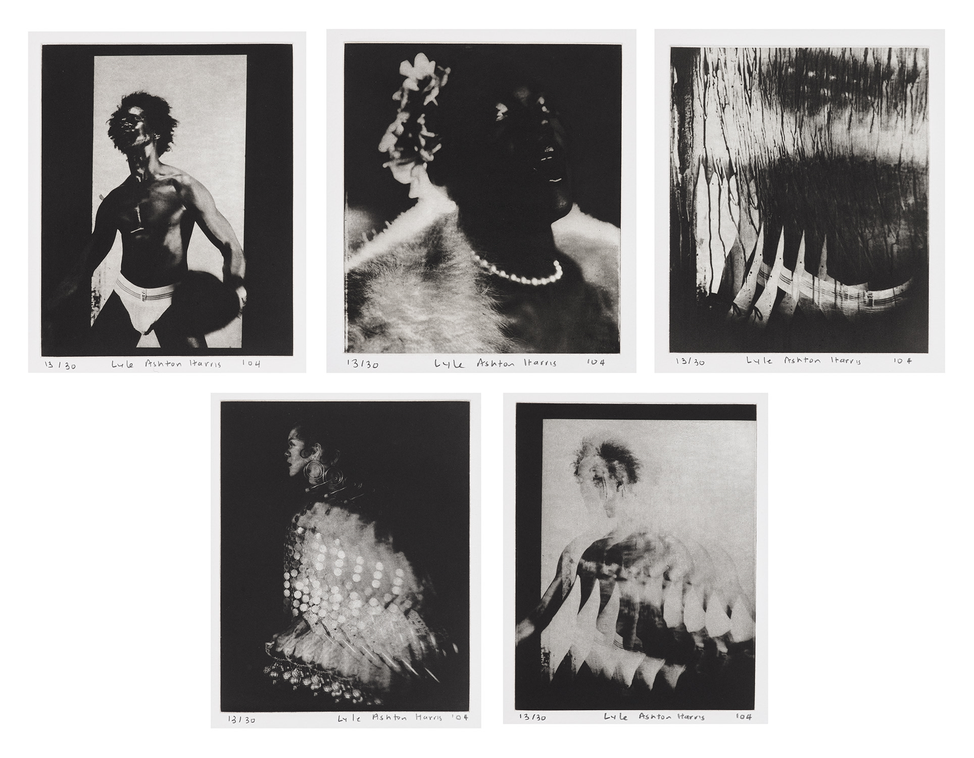 Lyle Ashton Harris — Five Photogravures