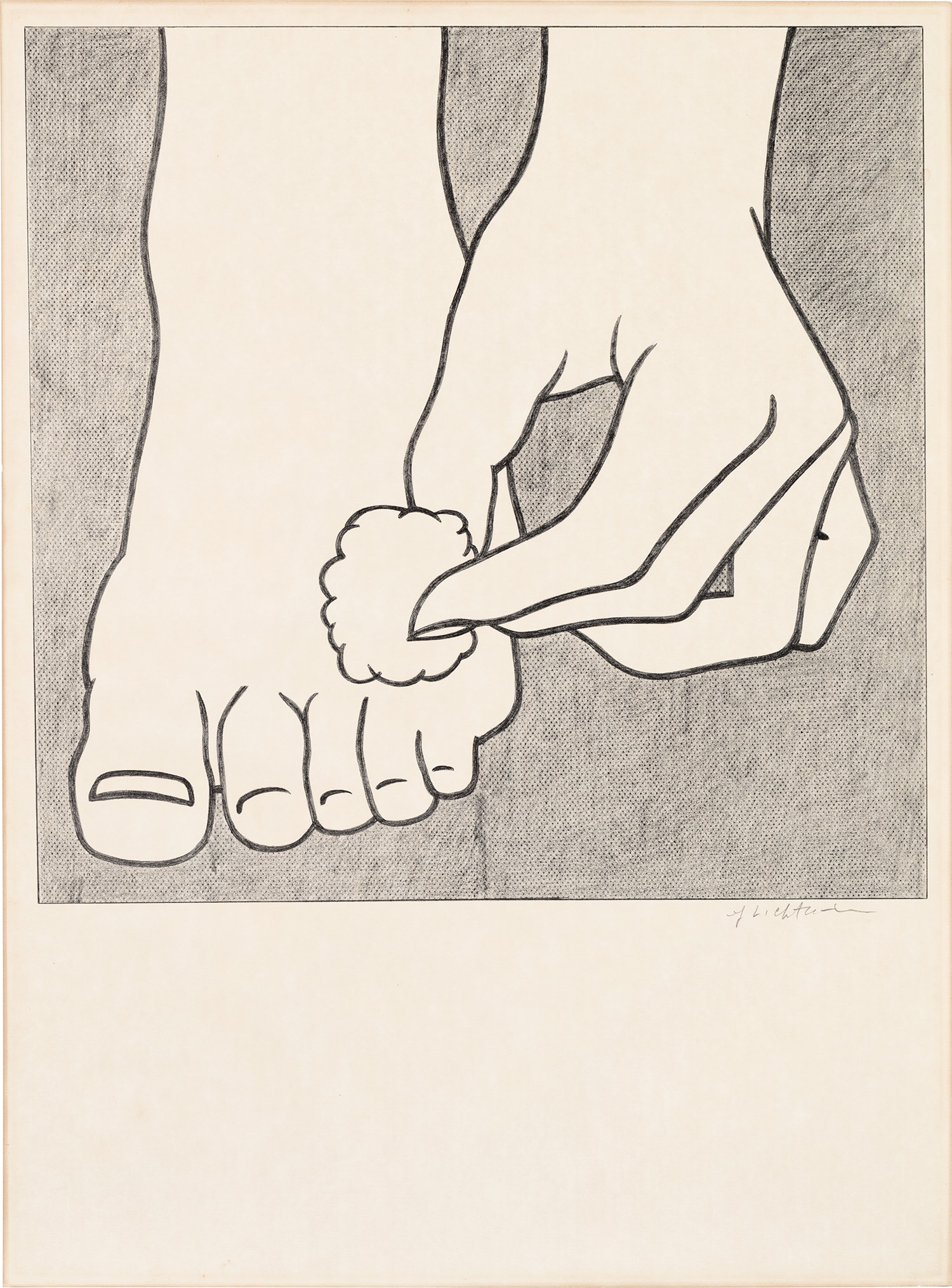 Roy Lichtenstein — Foot Medication (C. App. 3)