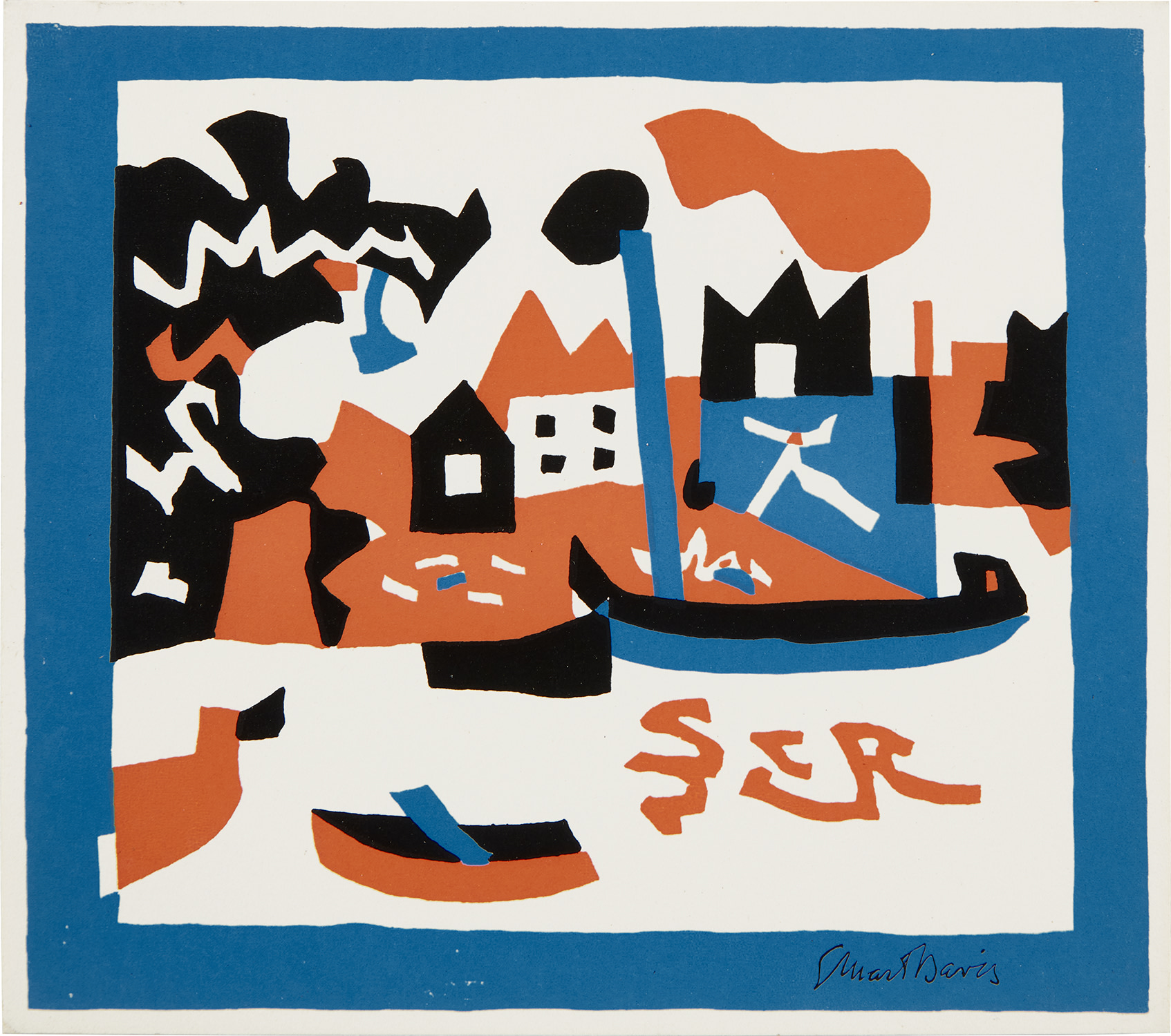 Stuart Davis — Natural Scene