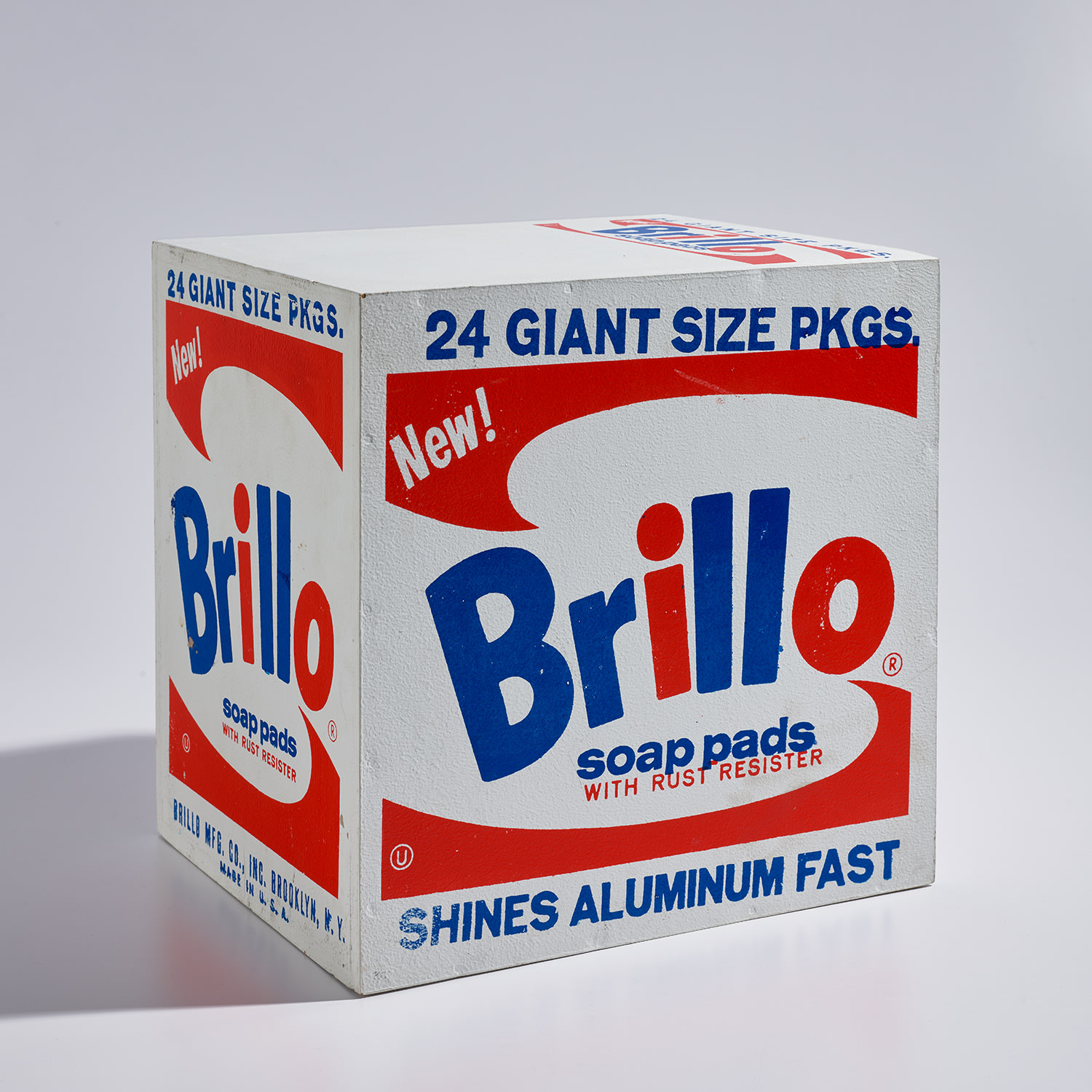 Charles Lutz — Brillo Box, from Denied Warhol Sculptures