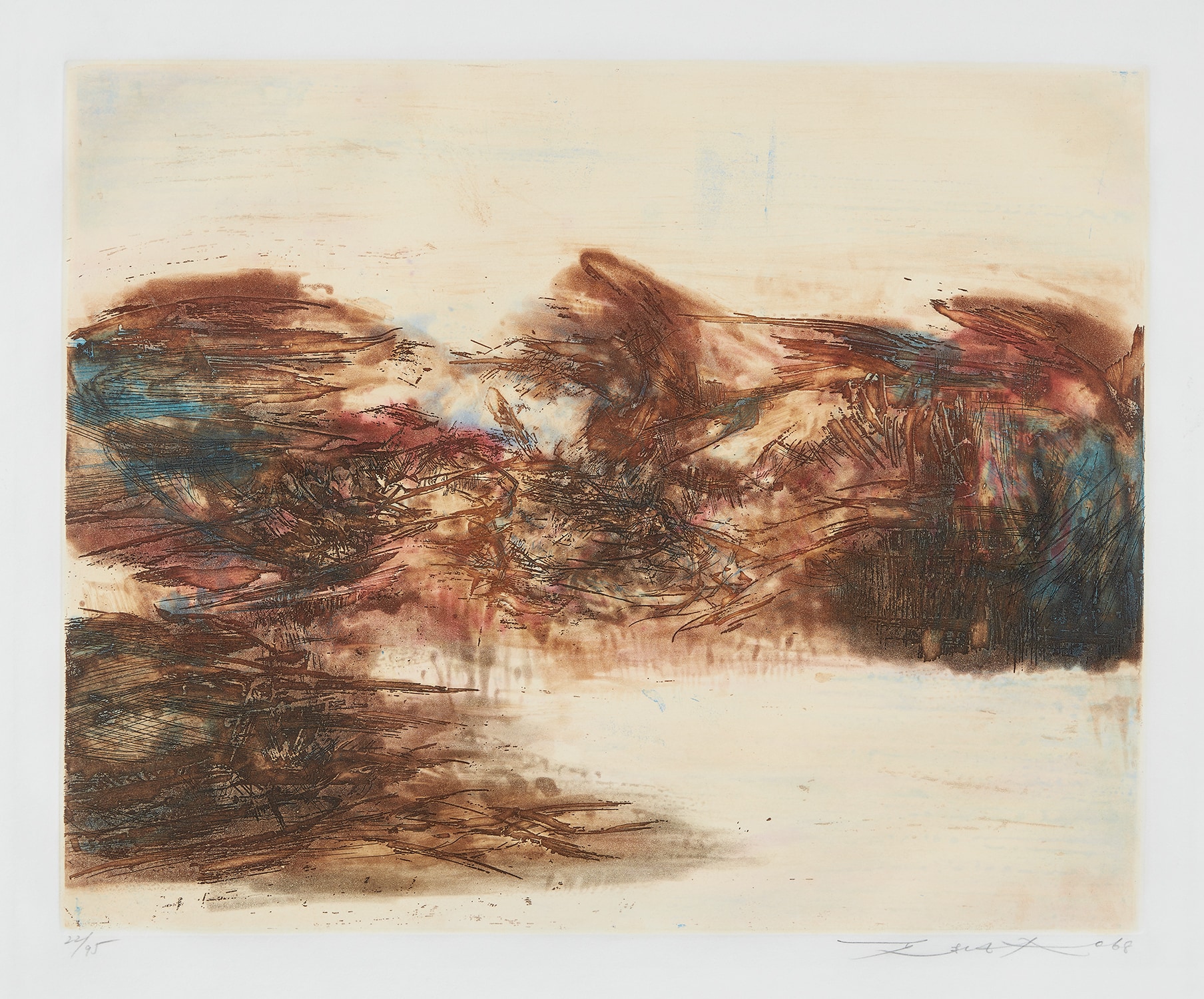 Tauba Auerbach — Plate Distortion II; and Plate Distortion III