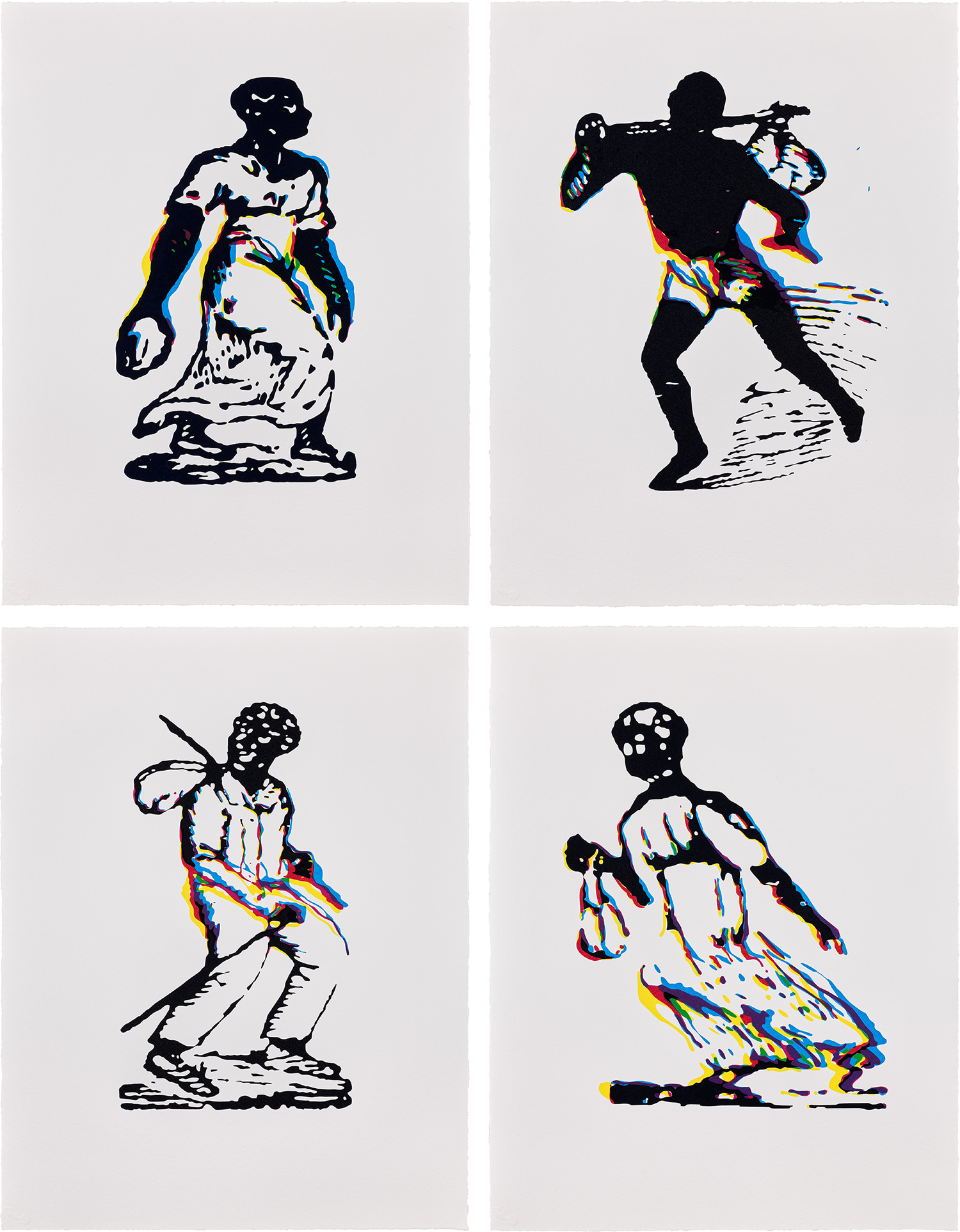 Hank Willis Thomas — Rich Black Specimen: #26, #460, #21, #66