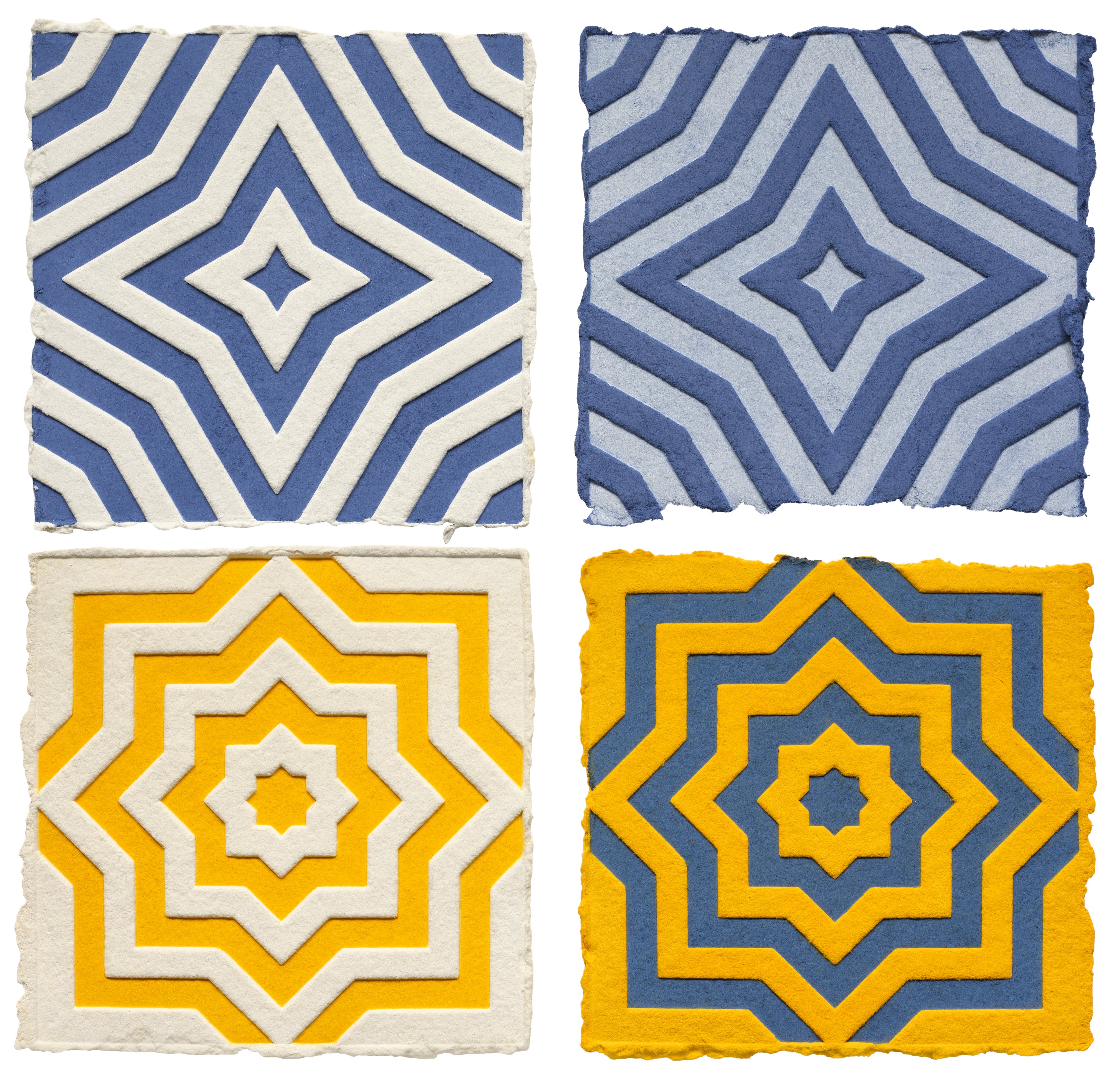 Sol LeWitt — Stars - Four Pointed; and Stars - Eight Pointed