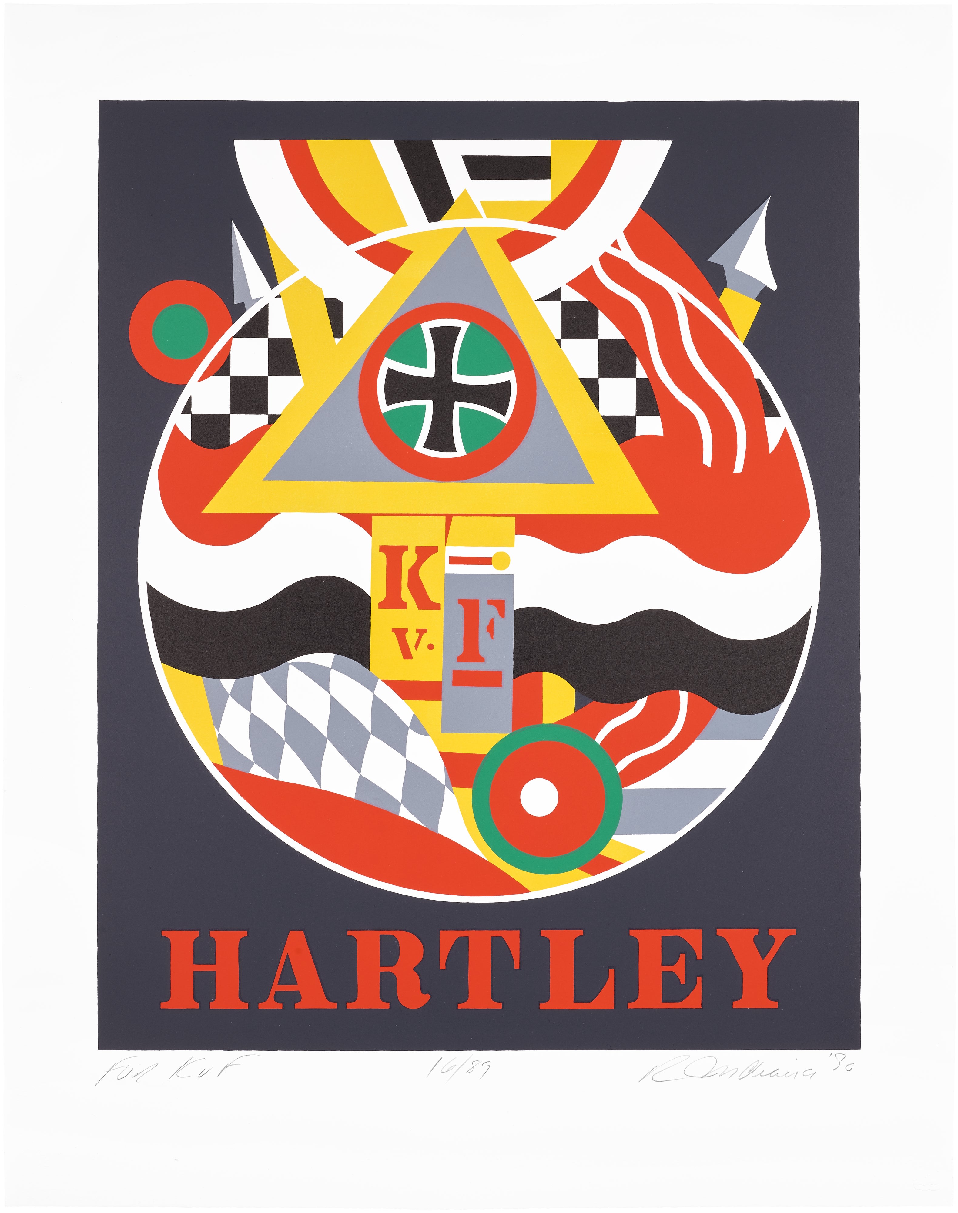 Robert Indiana — Für K.V.F. (S. 144)