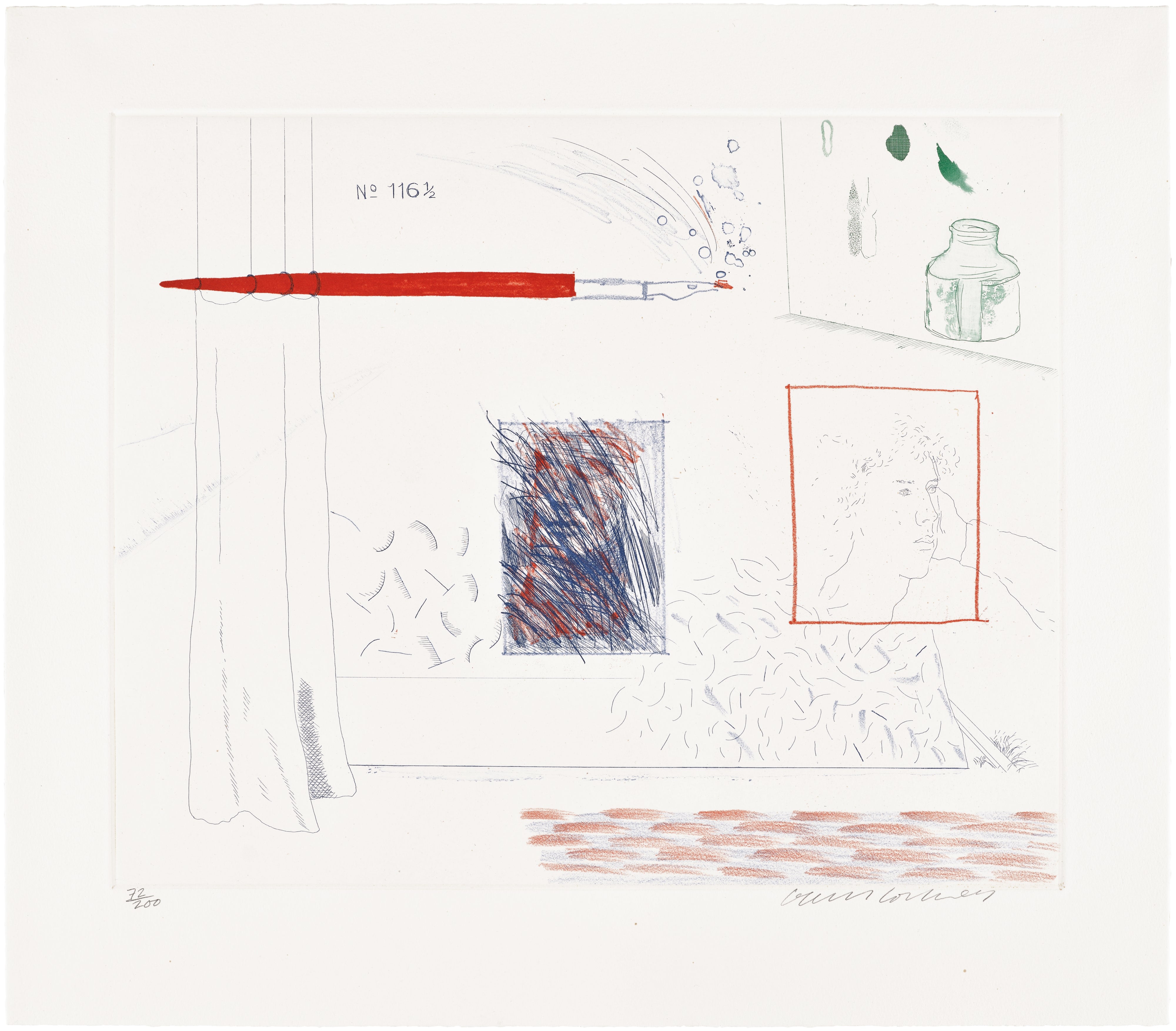 David Hockney — 1976-77