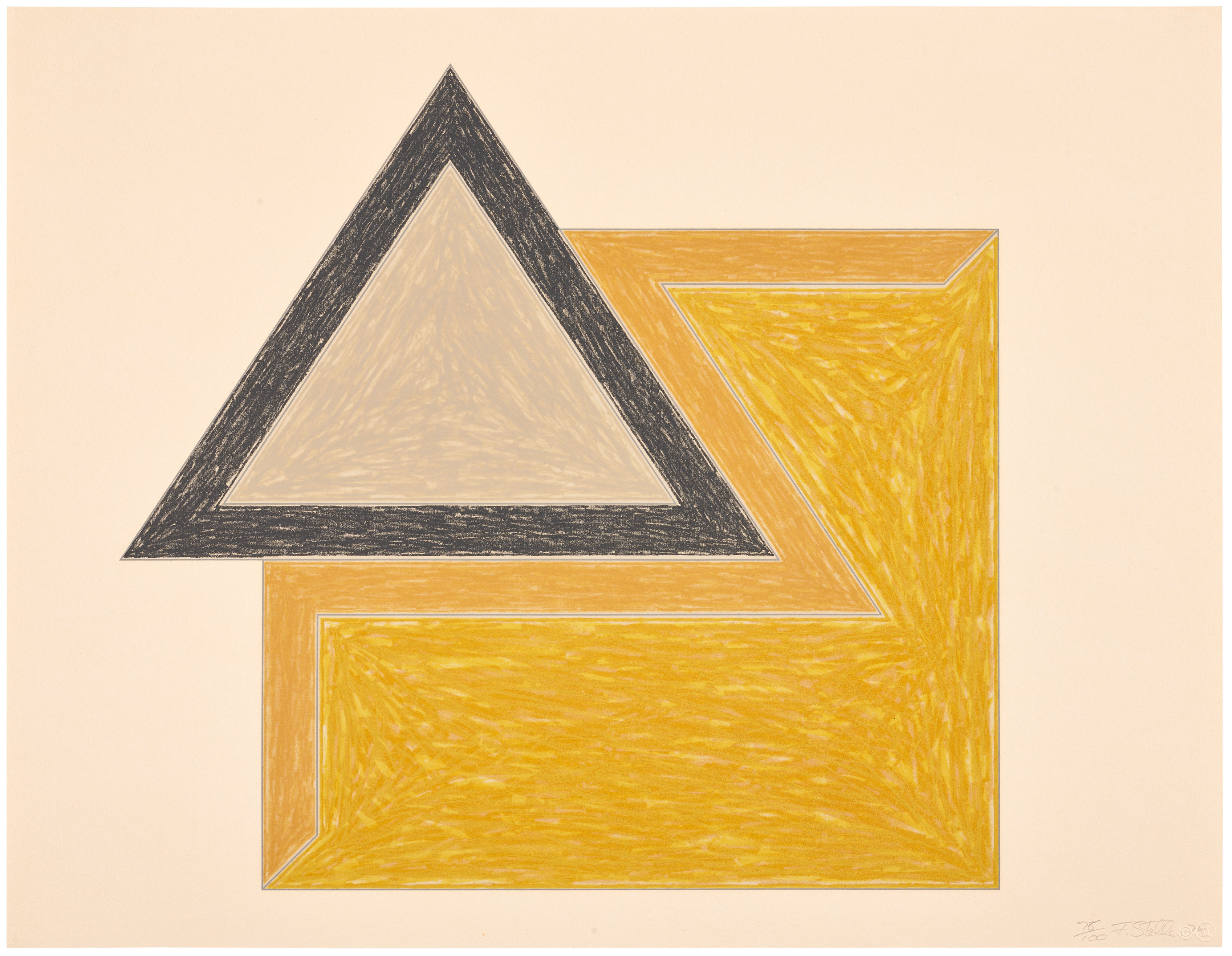 Frank Stella — Chocorua, from Eccentric Polygons (G. 555, A. 104)