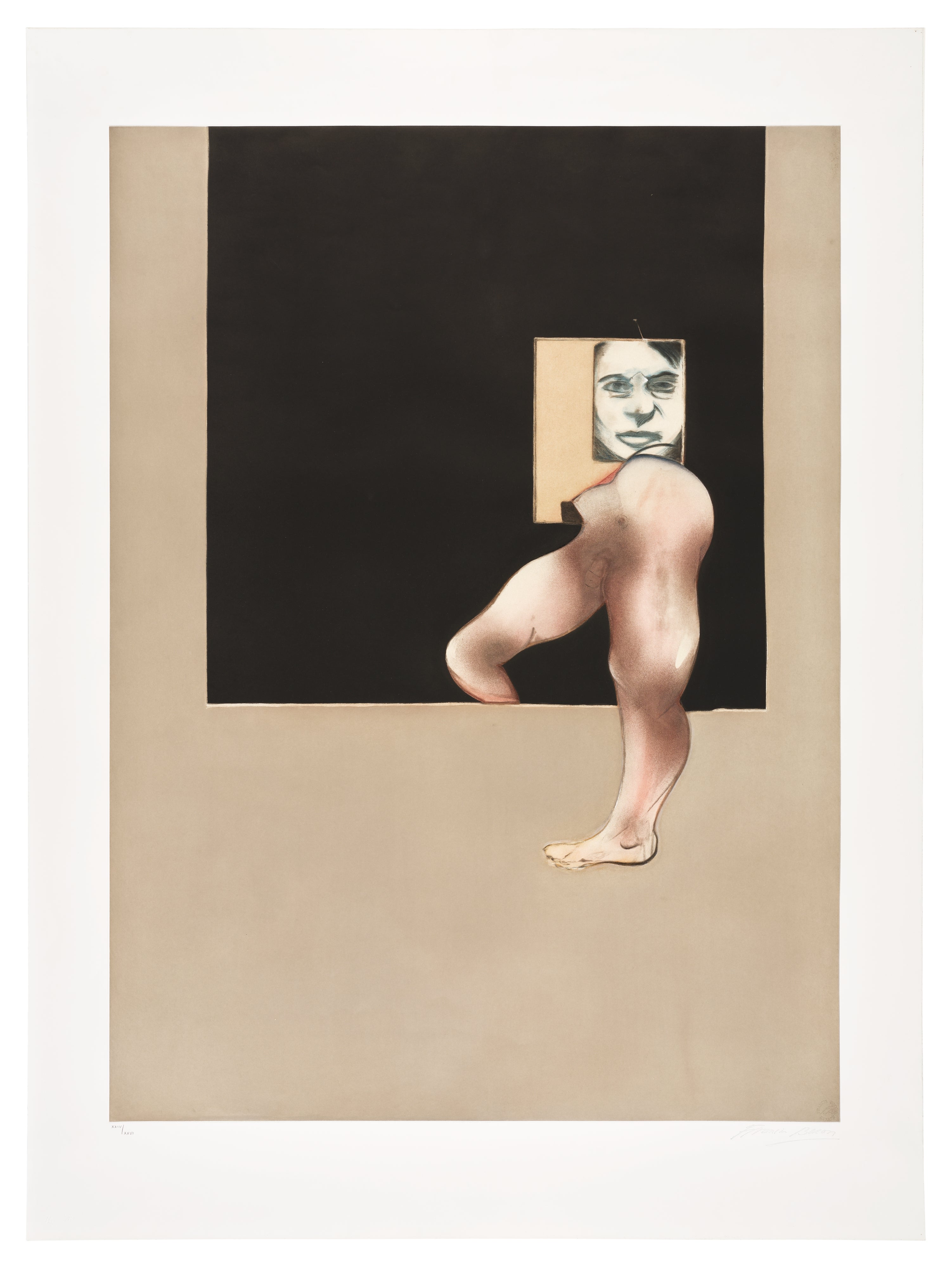 Francis Bacon — Triptych (after, Triptych: right panel 1991) (S. 9, T. 31)