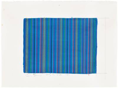 Study for Slab (Blue)