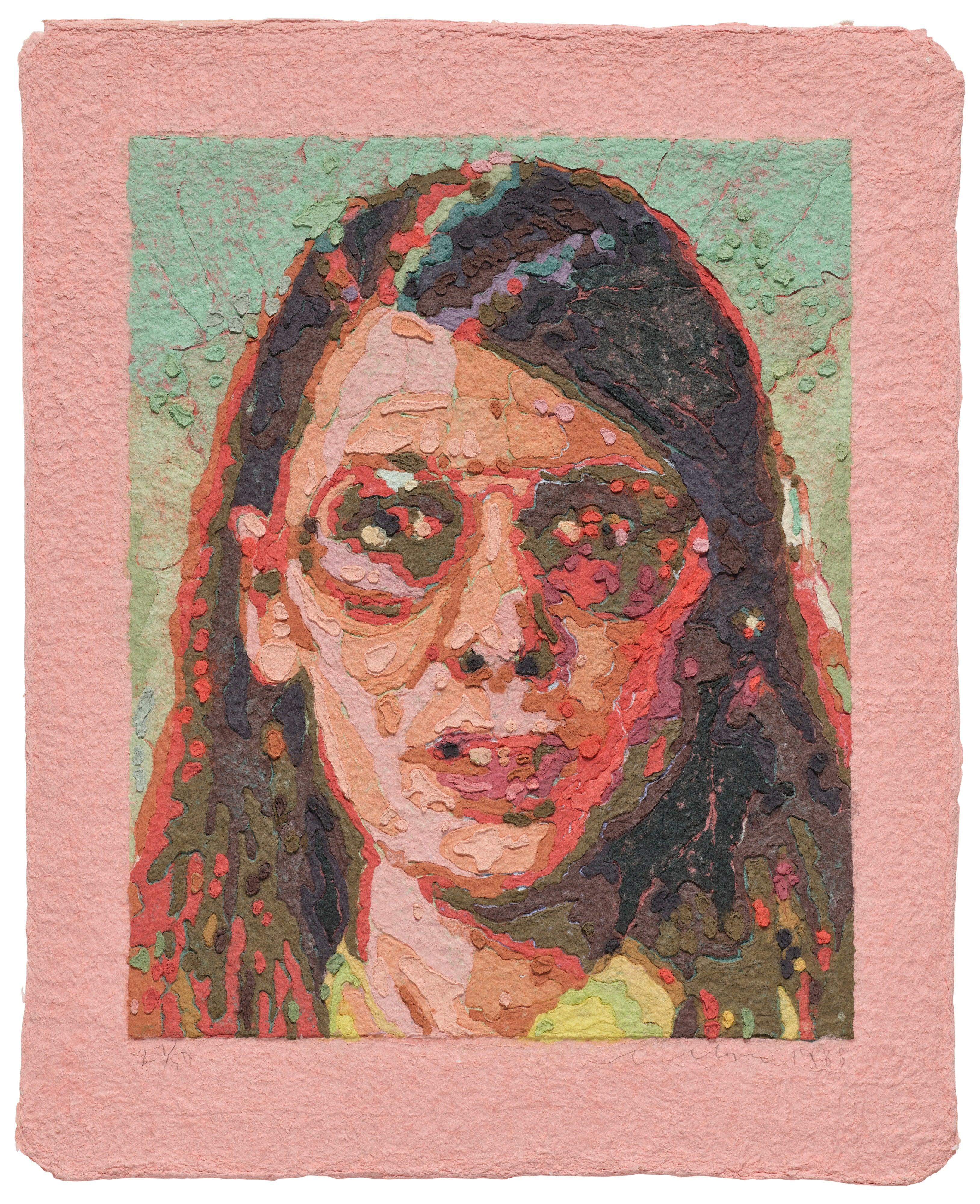 Chuck Close — Susan (B. 50)